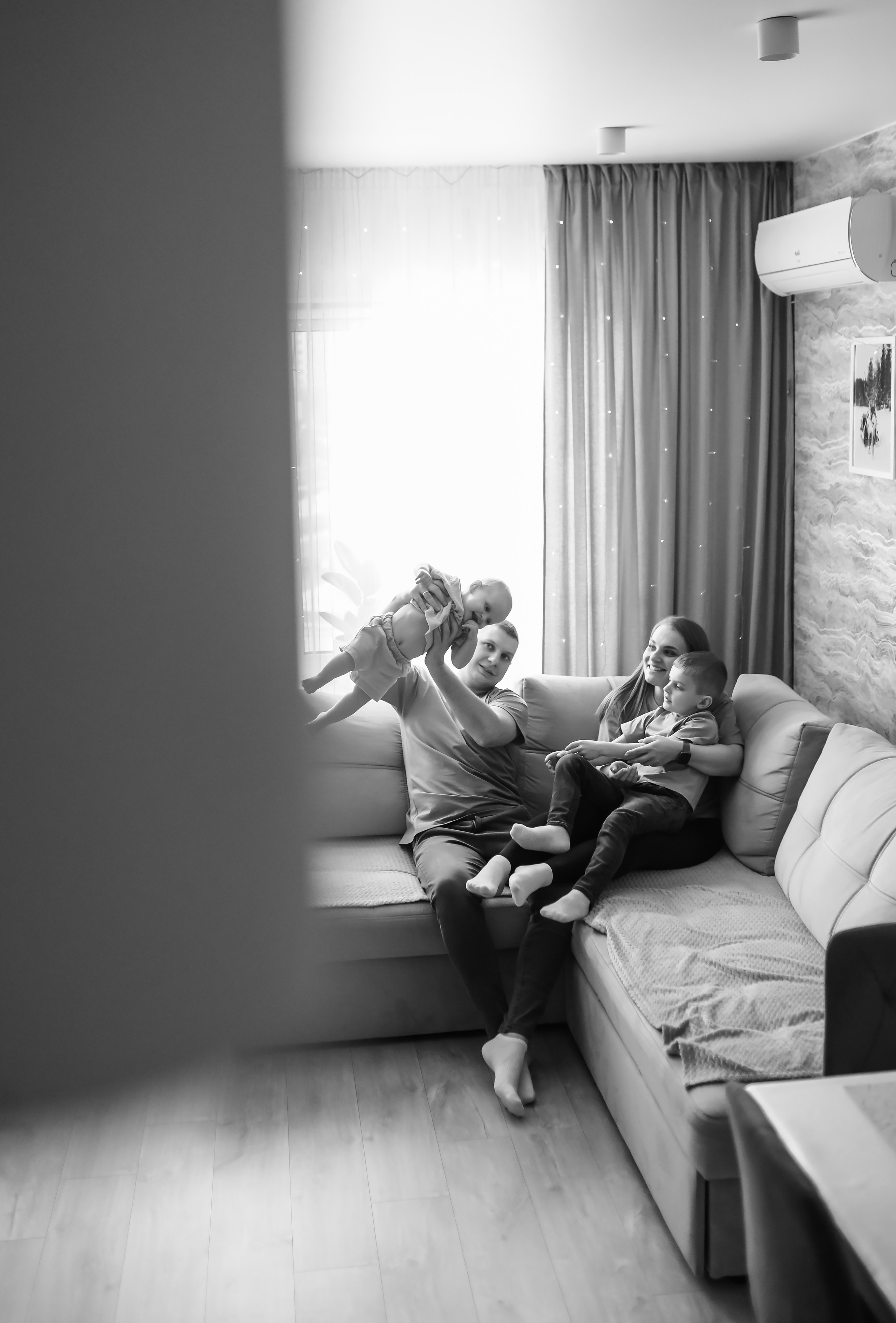 Домашняя история. Семейный фотограф Олеся Батурина Рязань