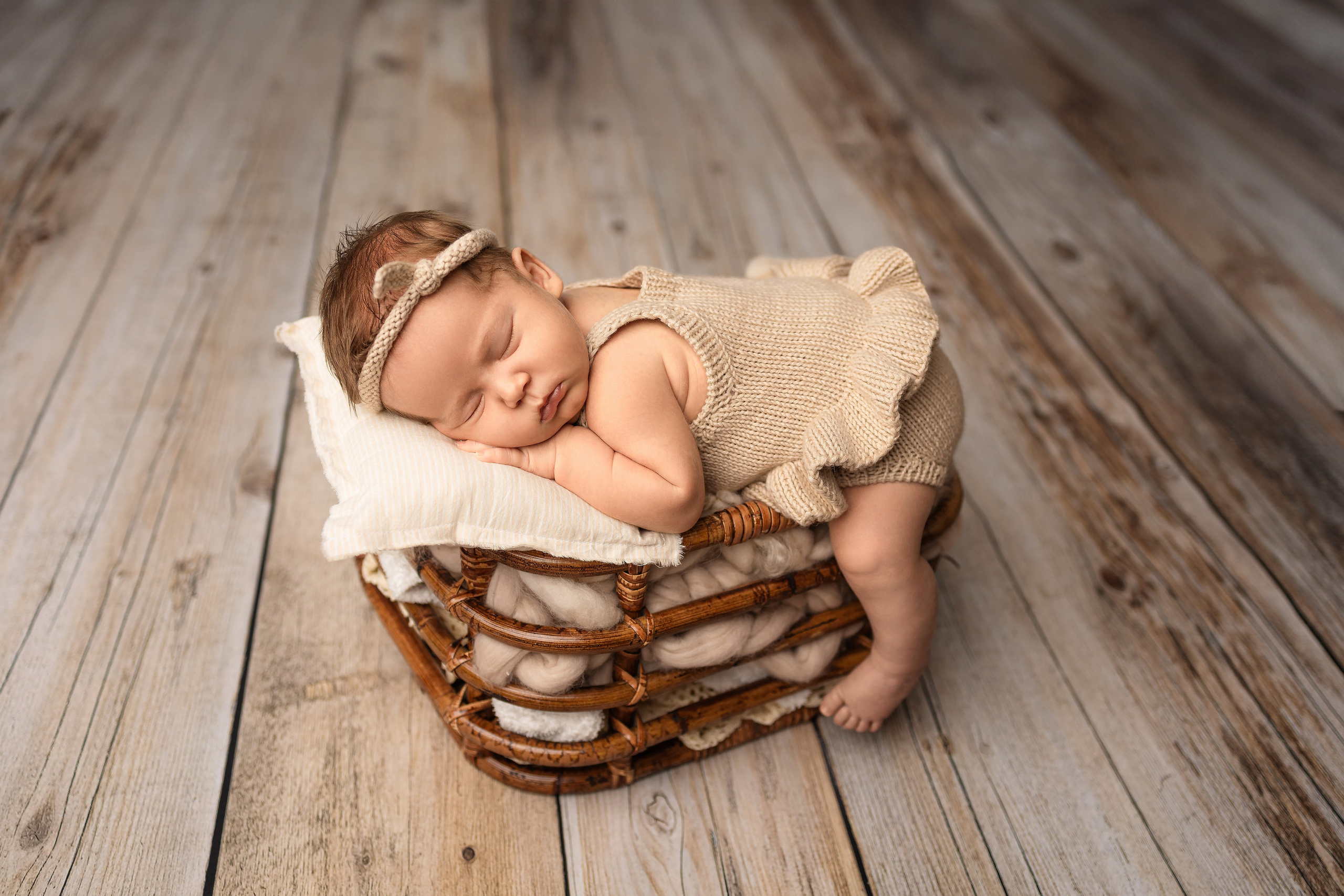 Лилия 10 дней. Фотограф новорождённых Newborn Москва