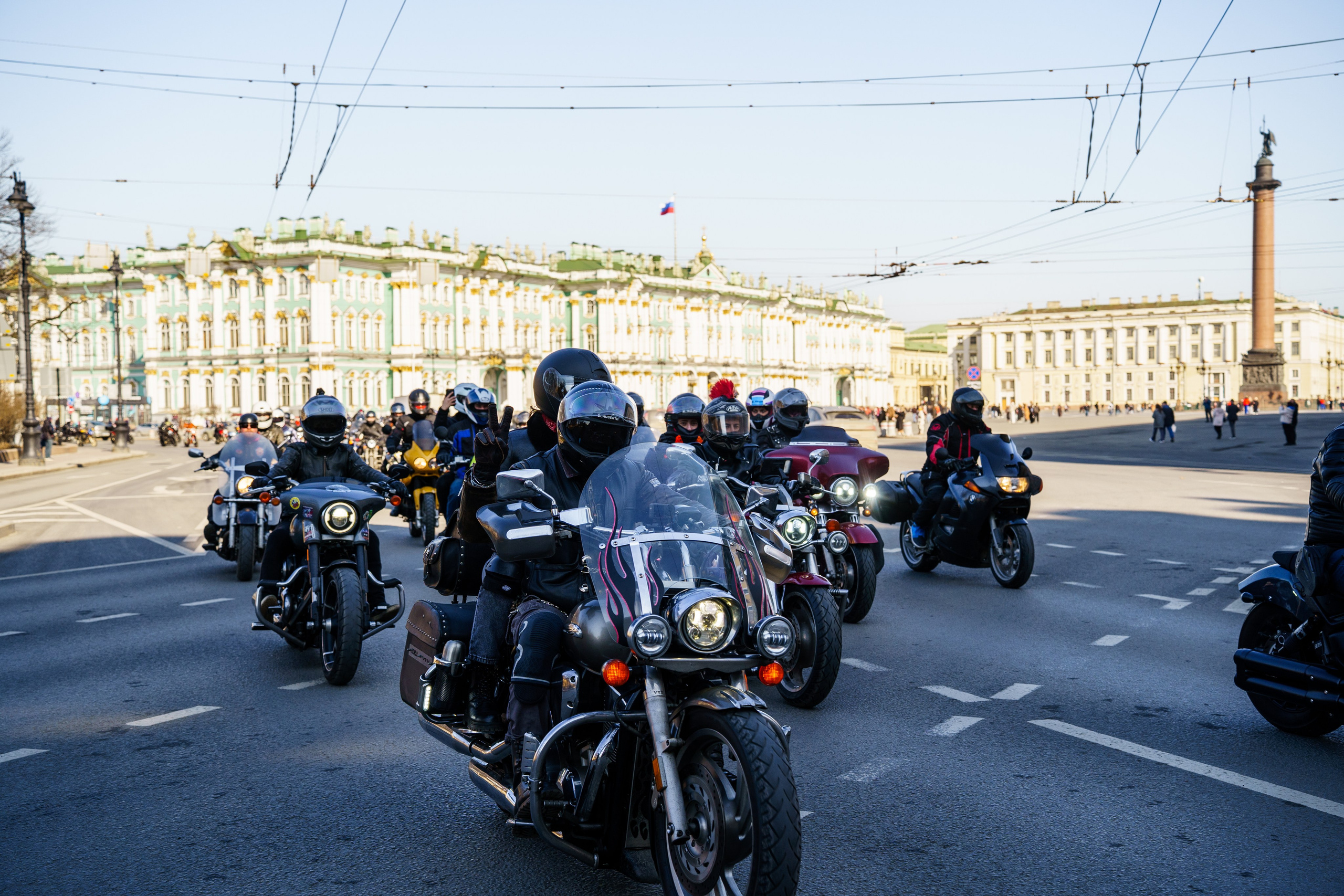 Прохват мотоклуба Norman Riders ч.1. Концертный и репортажный фотограф в Санкт-Петербурге Слава Пахомов
