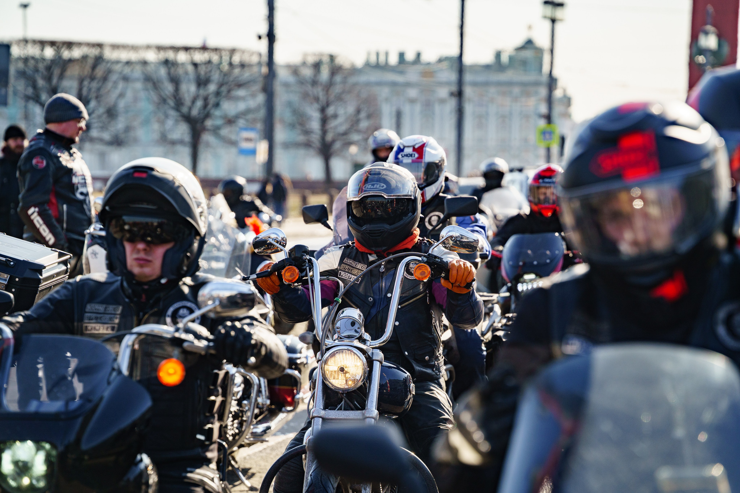 Прохват мотоклуба Norman Riders ч.1. Концертный и репортажный фотограф в Санкт-Петербурге Слава Пахомов