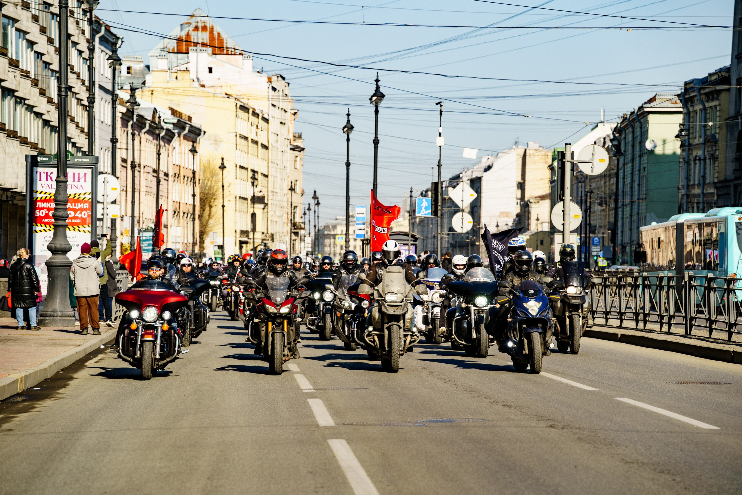 Прохват мотоклуба Norman Riders ч.1. Концертный и репортажный фотограф в Санкт-Петербурге Слава Пахомов