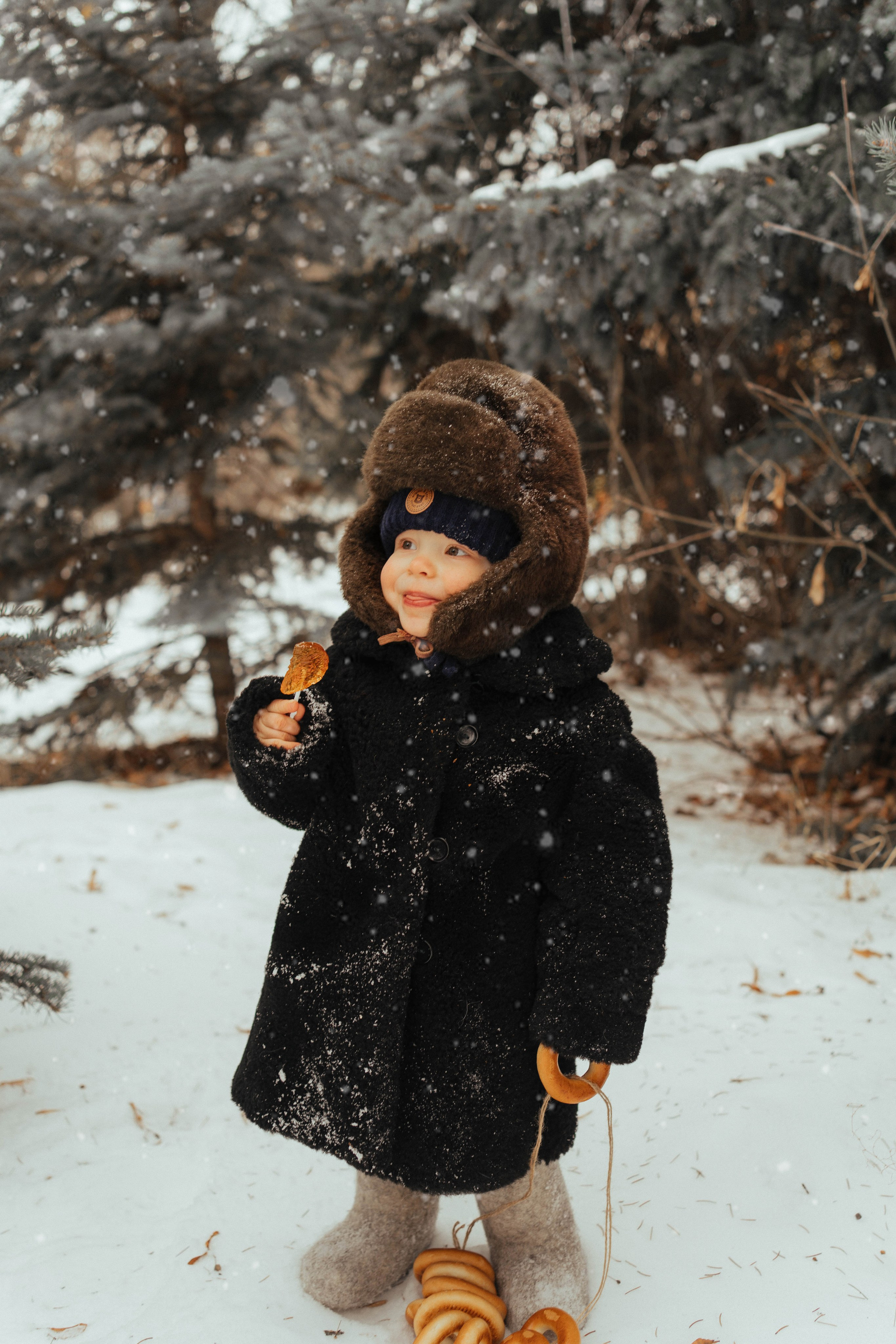 Фотопроект «Зимний лес». Семейный и детский фотограф новорожденных Ульяновск