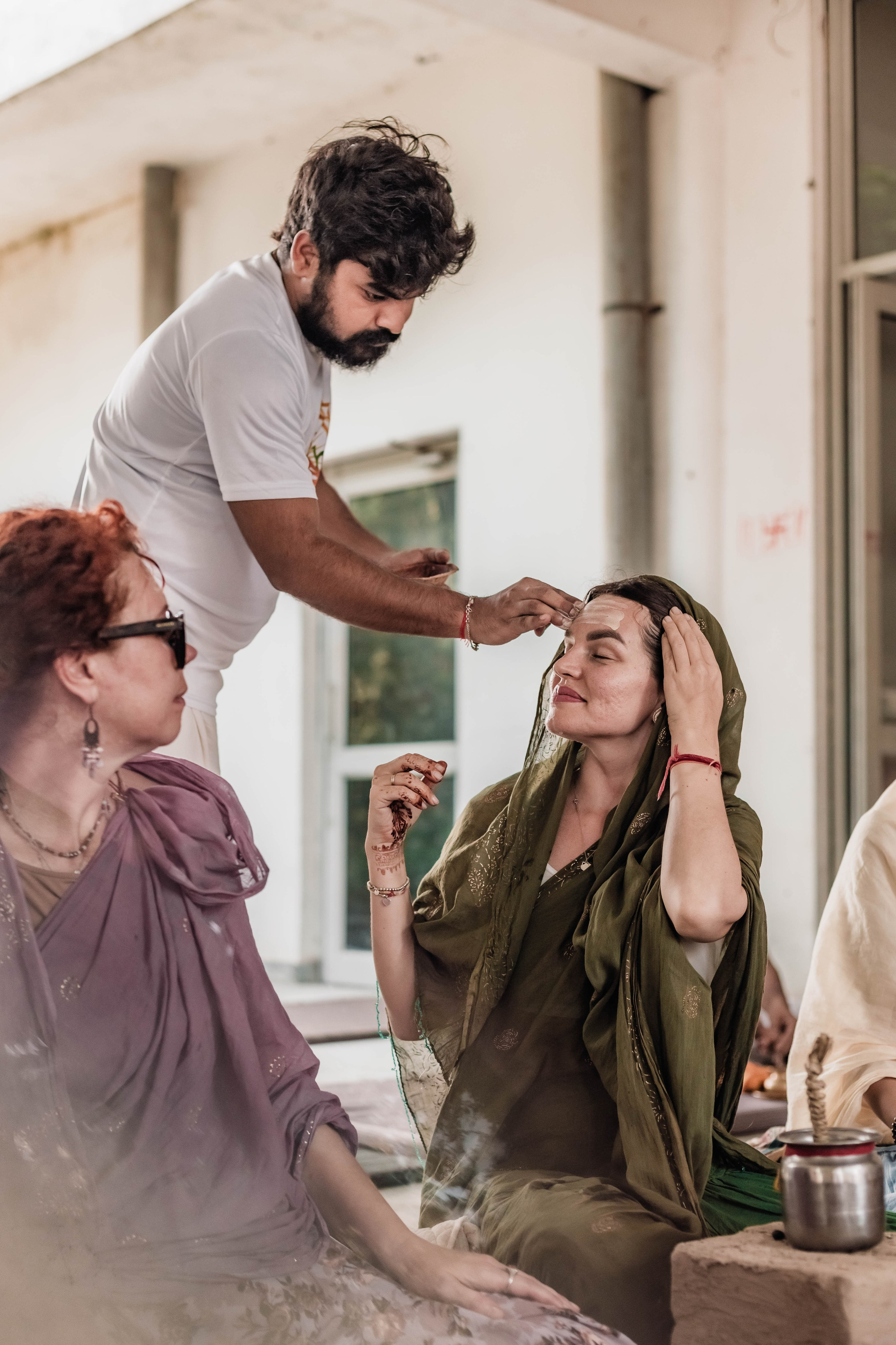 Pitri Paksha yagyas & poojas Devraha Baba ji ashram. Mariam Bagdasaryan