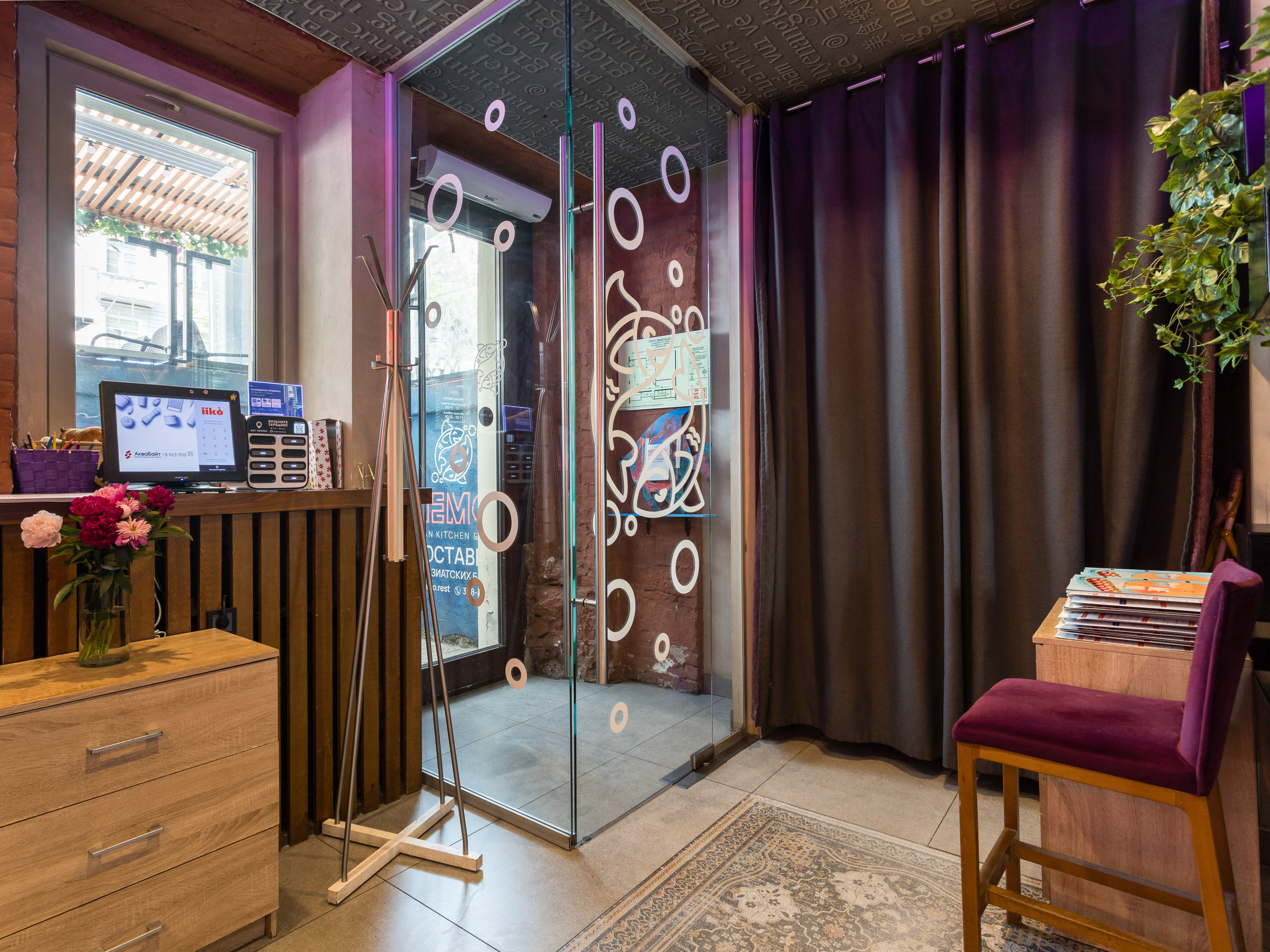 Ресторан NEMO. Интерьерный фотограф в Новосибирске