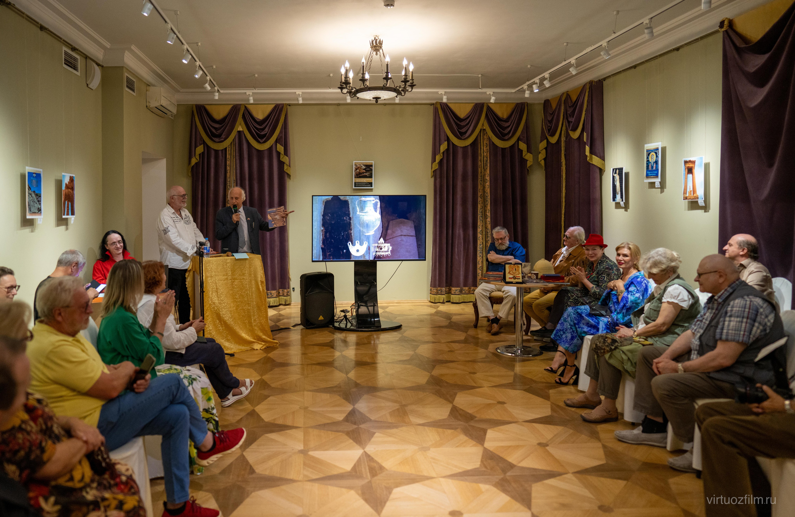 Встреча с писателем и путешественником Андрэ Ролланом