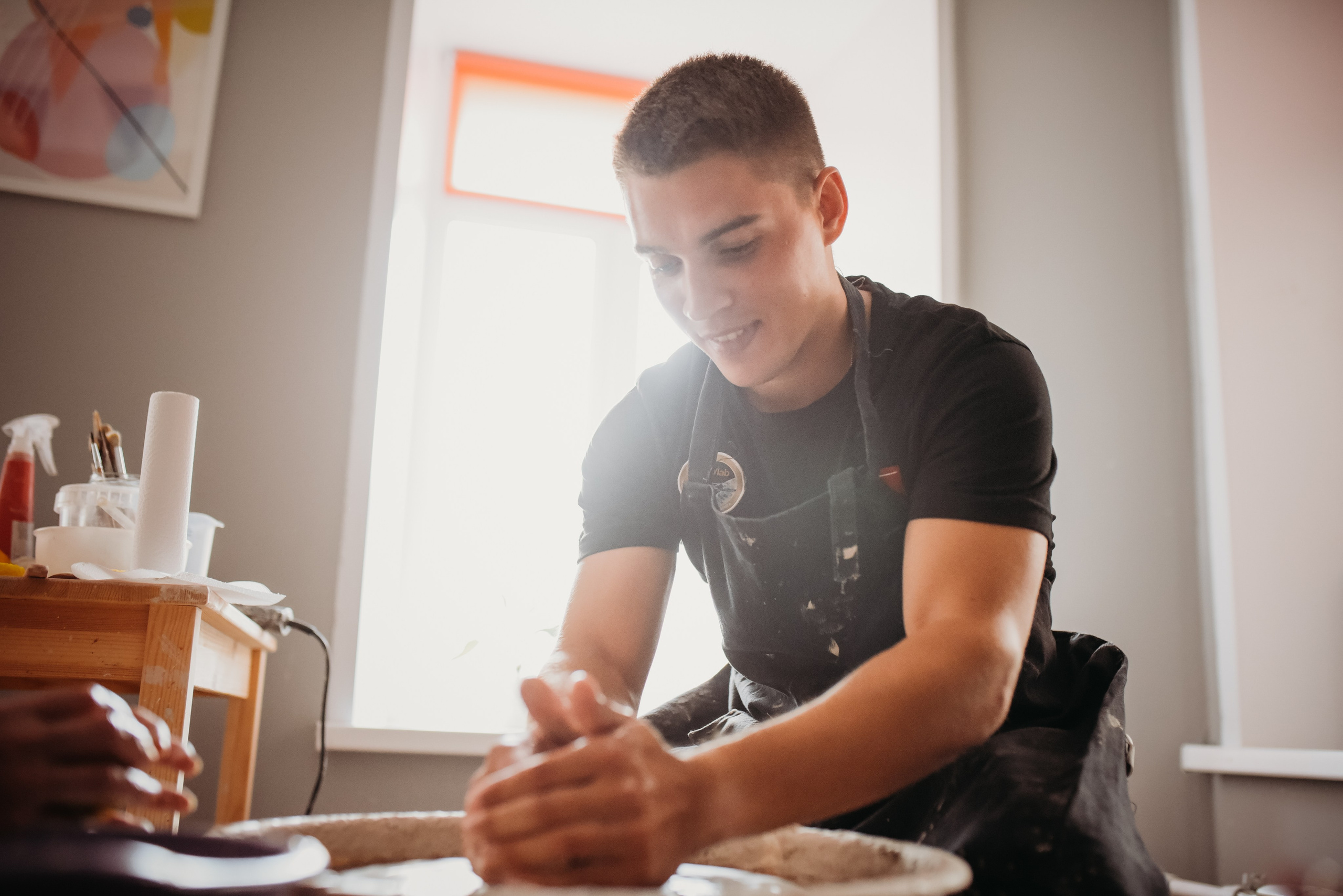 Love Story в гончарной мастерской. Семейный фотограф Олеся Батурина Рязань