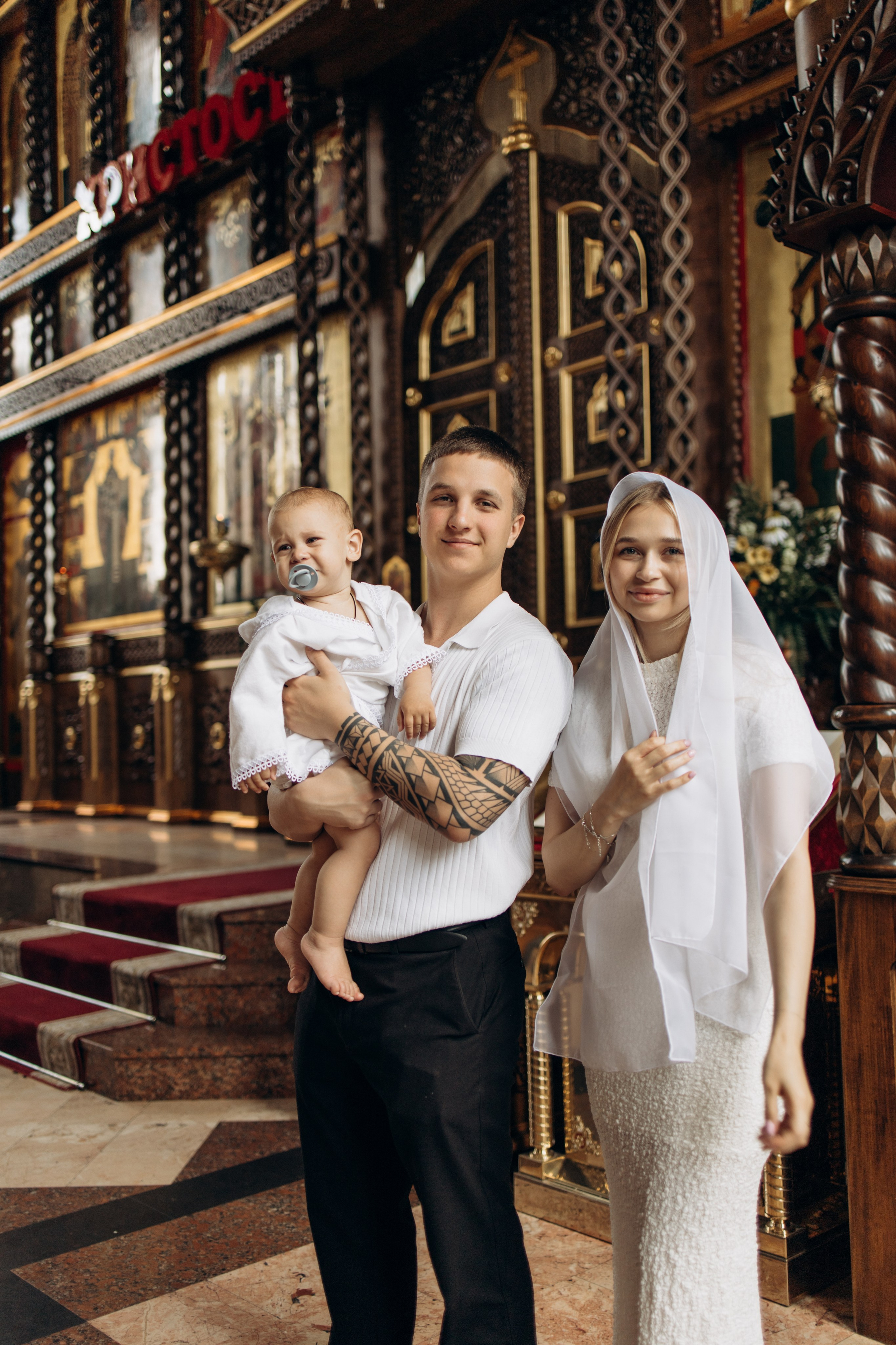 Крещение Радмира. Самый теплый фотограф в Краснодаре Рябоконь Ксения