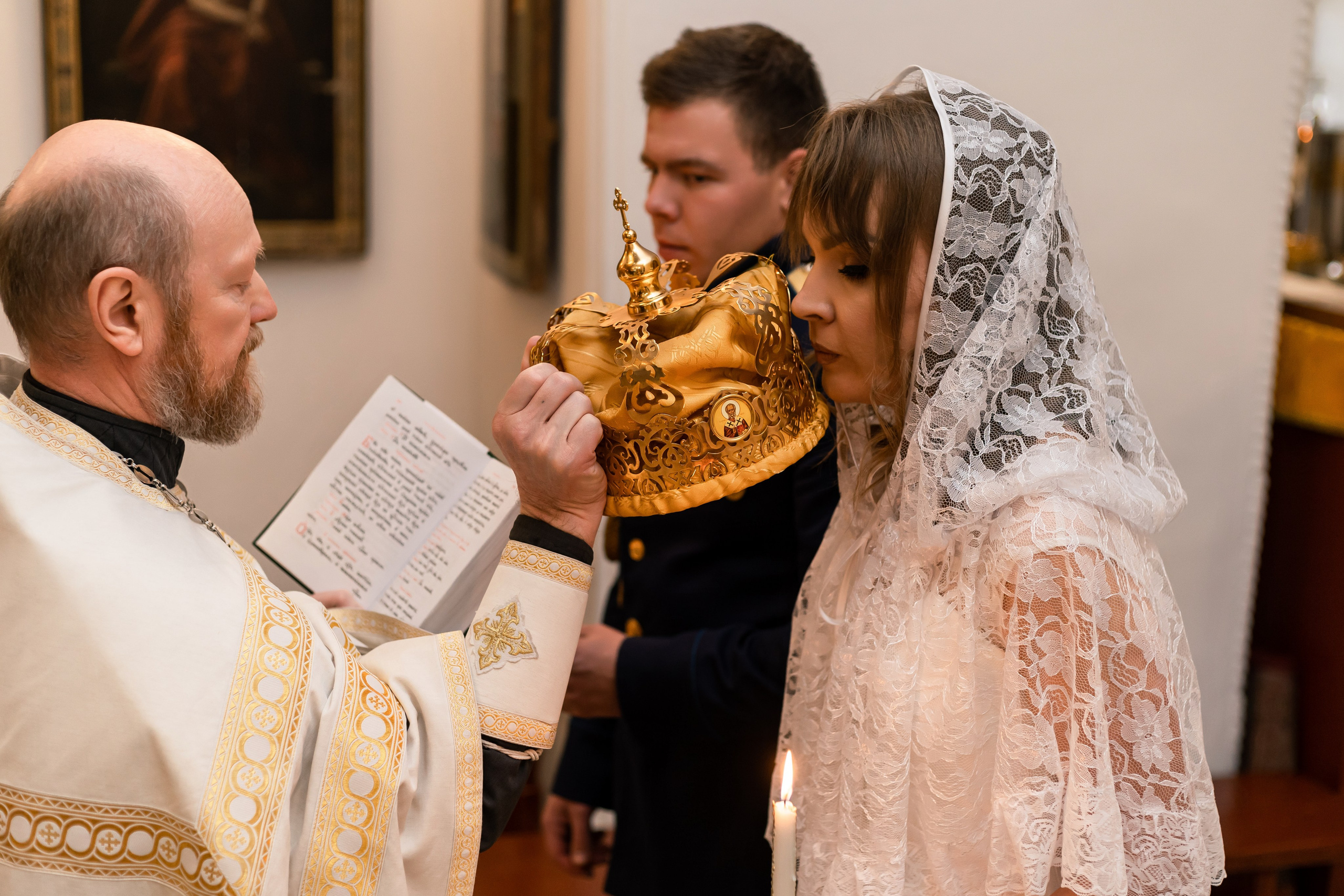 Венчание. Фотограф Алина Филимонова Тверь