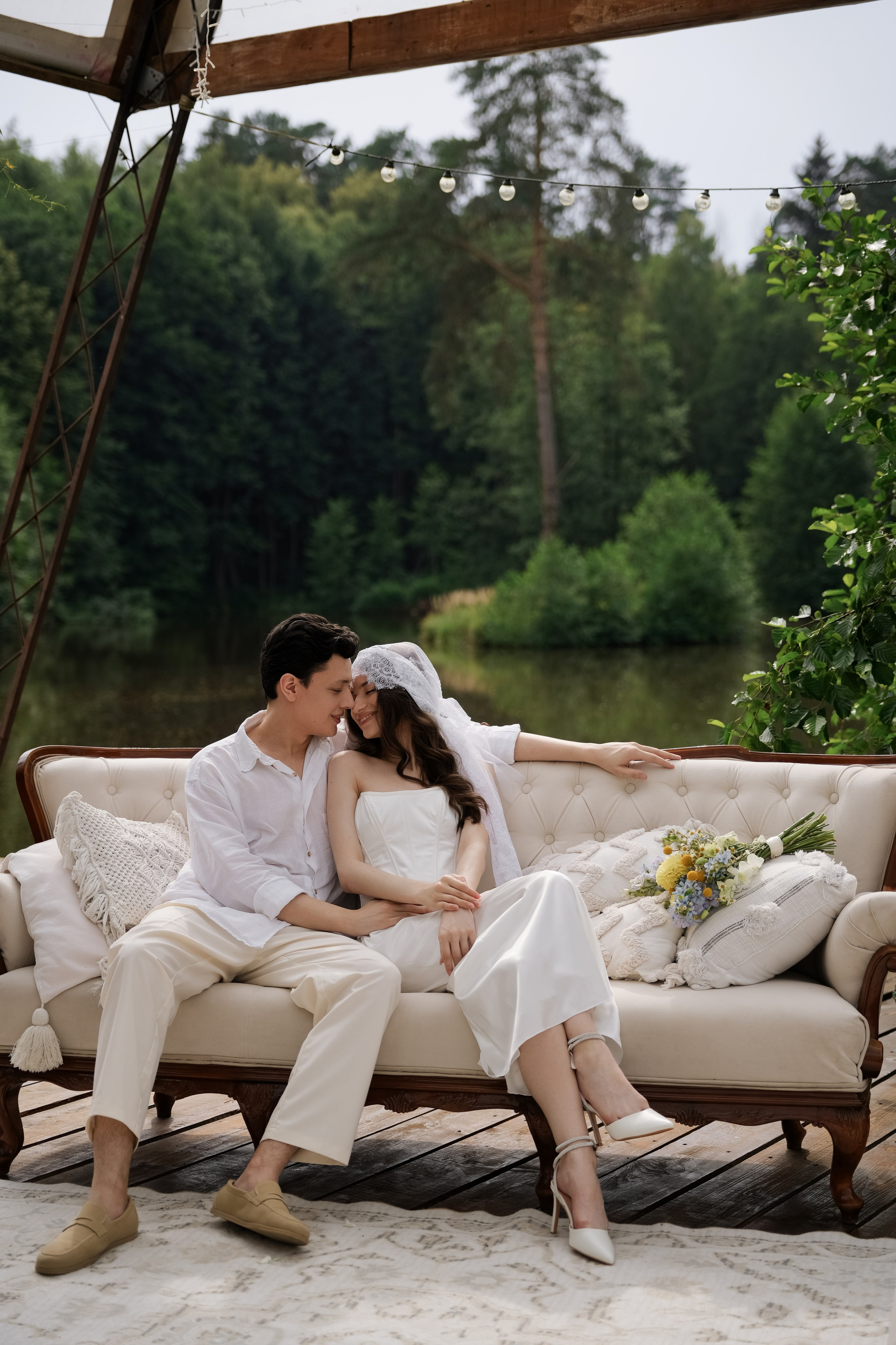 Свадебная фотосессия в Polyana Country Club