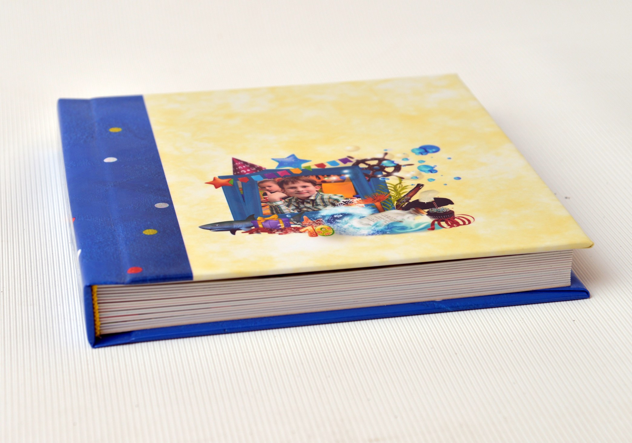 Фотокнига о Дне рождения ребёнка. Выпускные фотокниги, фотосъемка, видеосъемка в Челябинске и области