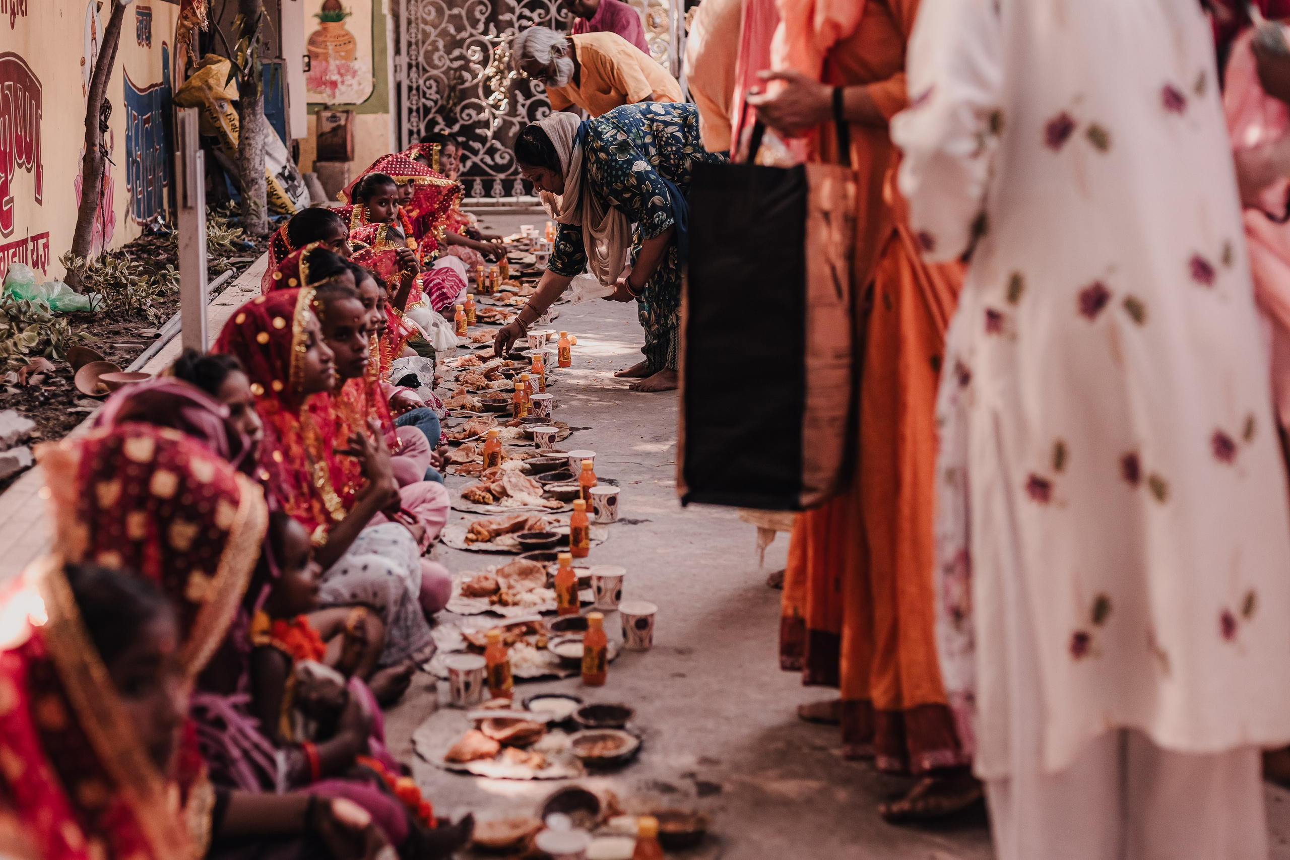 Navaratri yajna at Devraha Baba Ji ashram. Мариам Багдасарян