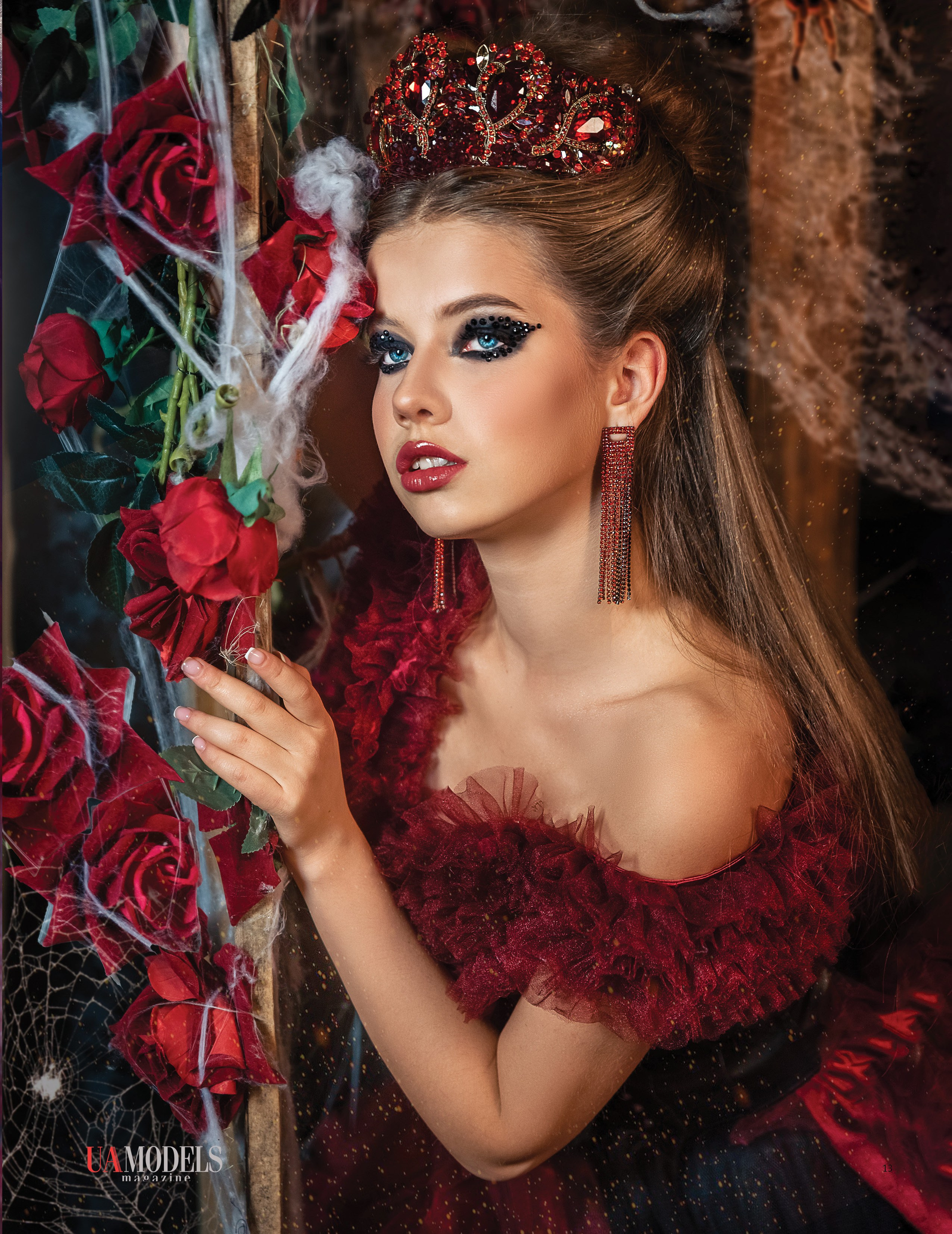 Осенняя фотосессия в студии в стиле праздника -канун Дня всех святых-Halloween. Фотограф в Москве Lidiya_Li_Photo