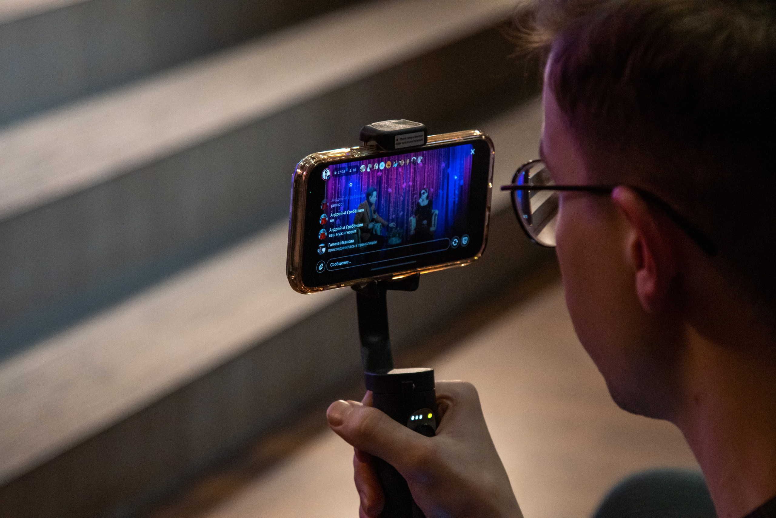 Съёмка программы Гостиная Александра Олешко. «Студия DRONAVT`s» — видеосъёмка и фотография г. Москва