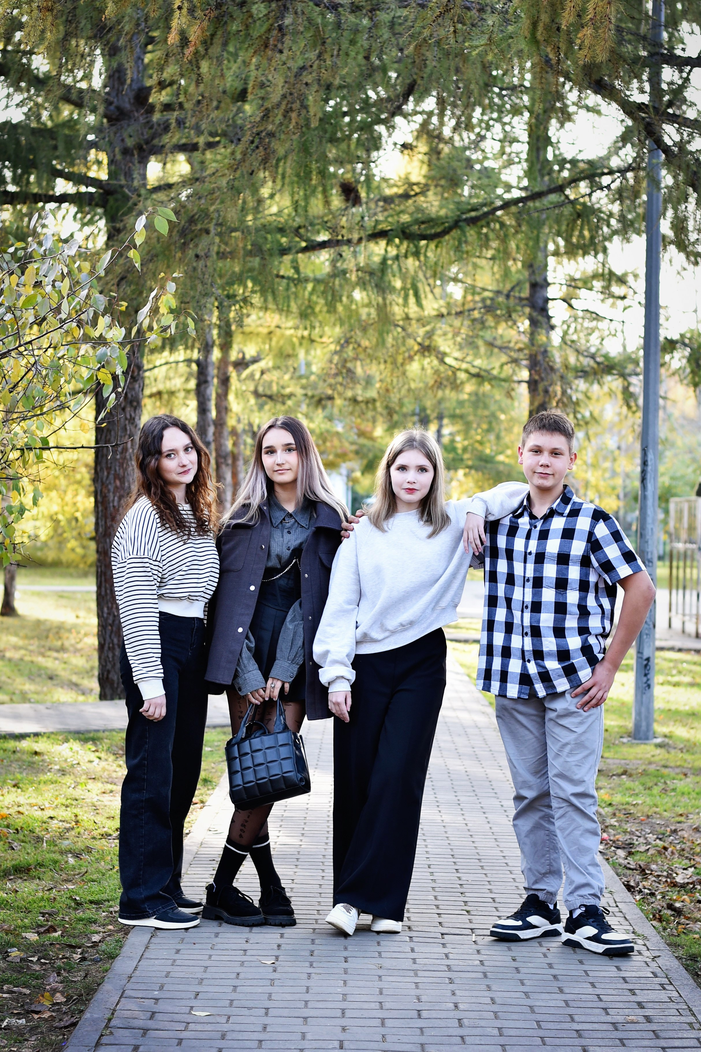 ФОТОСЕССИЯ В ПАРКЕ осень. Школьный фотограф ЛАРИСА МАТВЕЕНКО