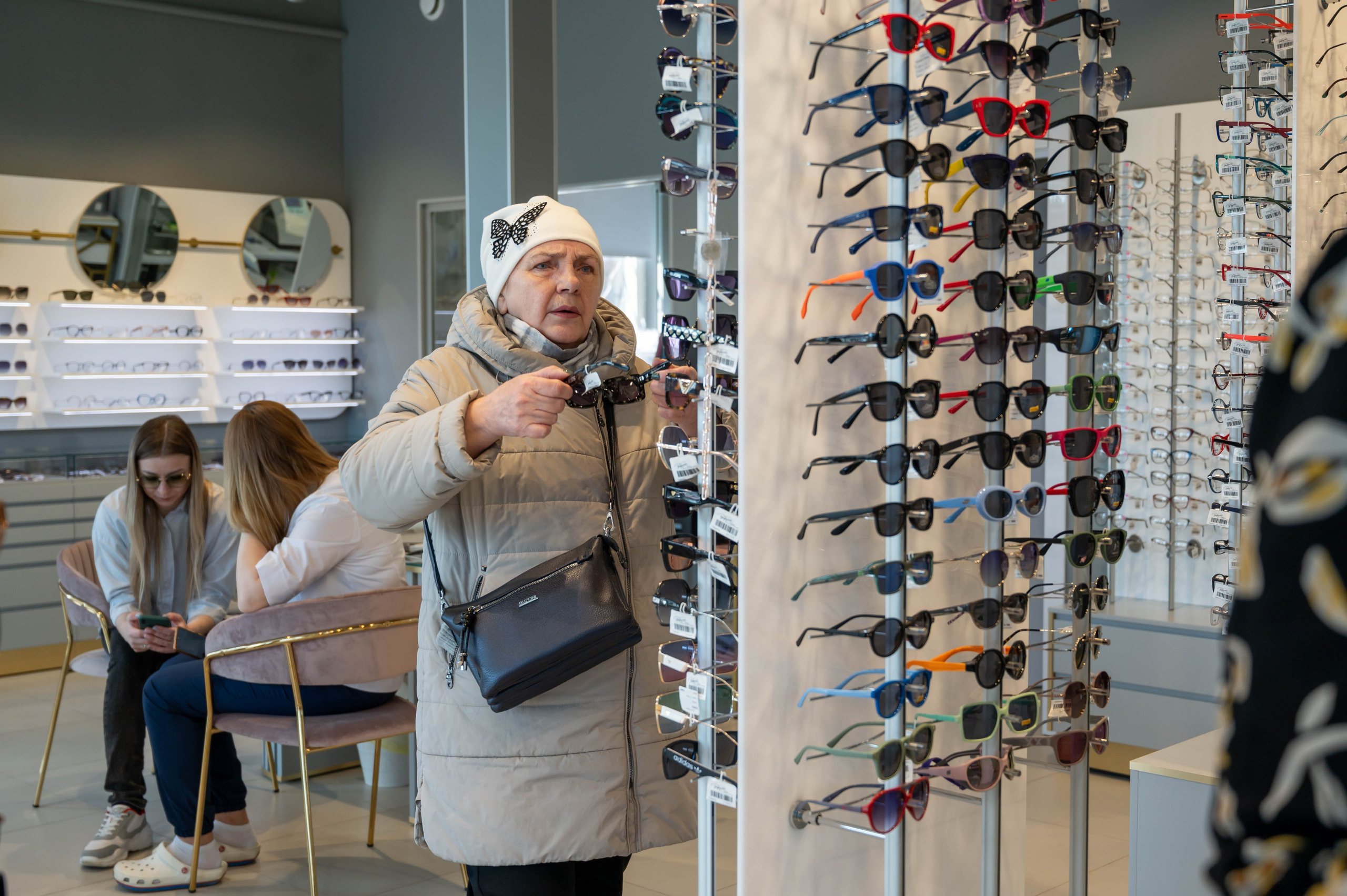 Съёмка открытия оптики