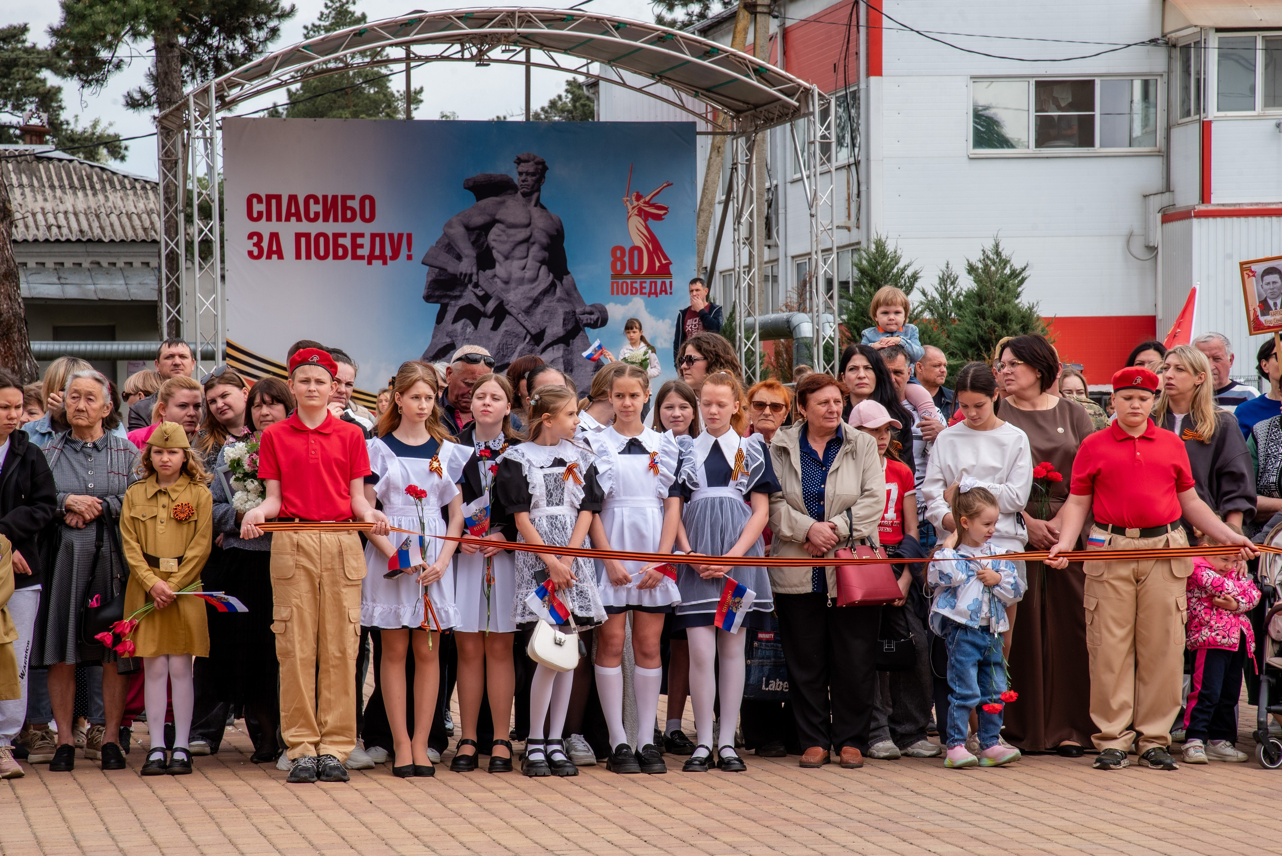 Репортаж для СМИ_9мая_п.Агроном (цветокор). Детский и семейный фотограф Краснодар / Сочи Сергеева Олеся