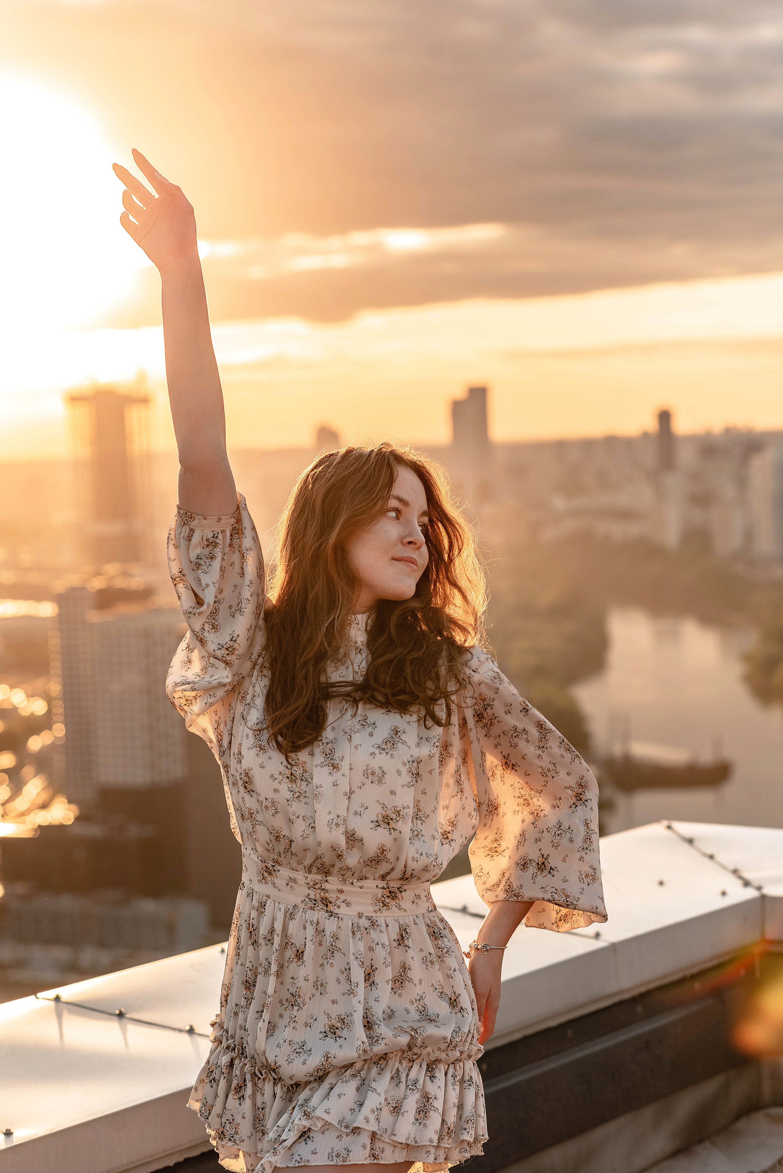 Закат на крыше. Фотограф Марина Кукляева