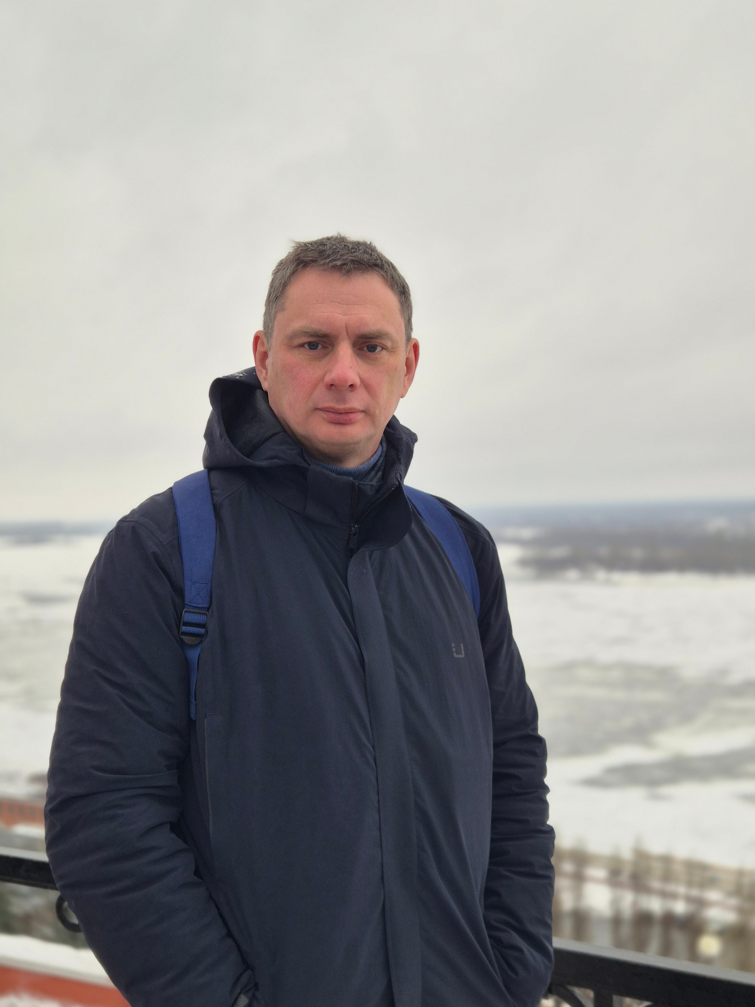 Ради фото пришлось снять шапку, а так я в ней, честное слово!