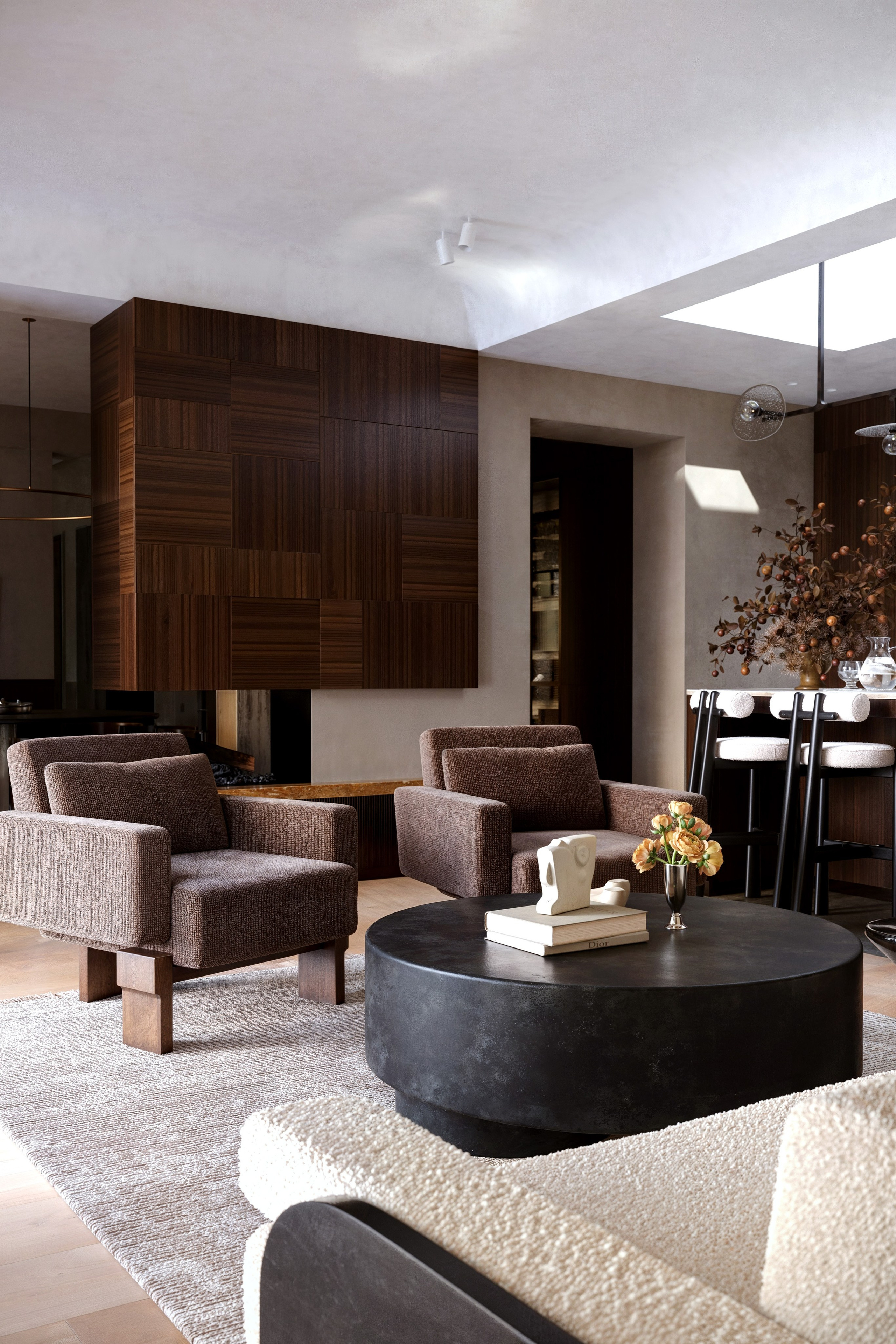 Alliot+Maudet buro livingroom. Визуализации Дизайн проектов