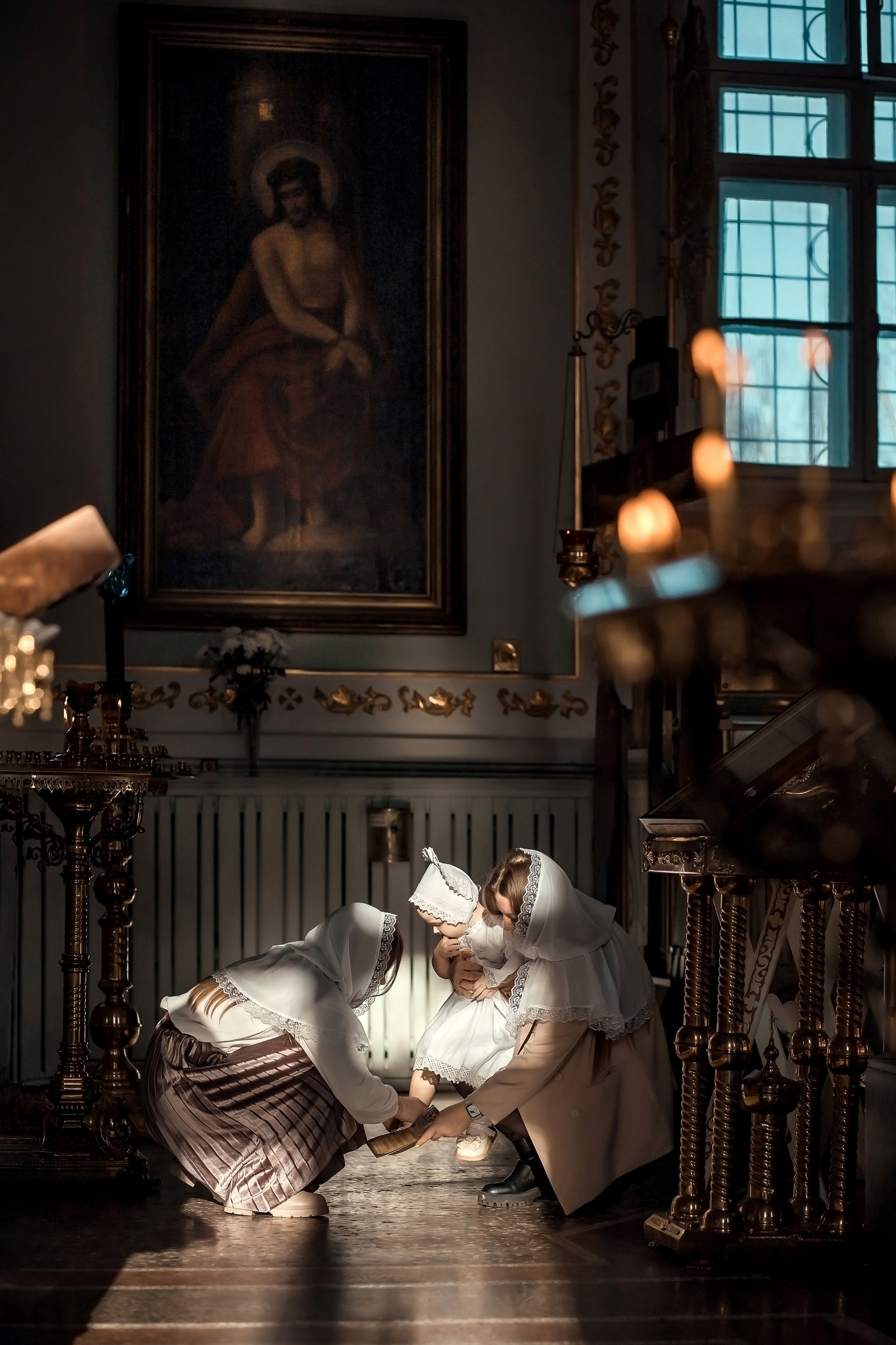 Крещение Арины. Фотограф на крещении и венчании Елена Плинер, Псков и Псковская область