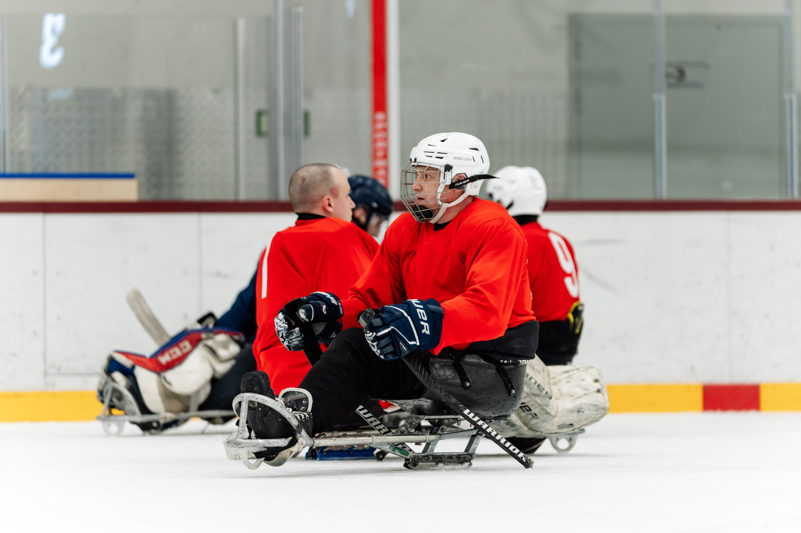 Игра в следж хоккей приуроченная 23.02.26 в арене Сталкер
