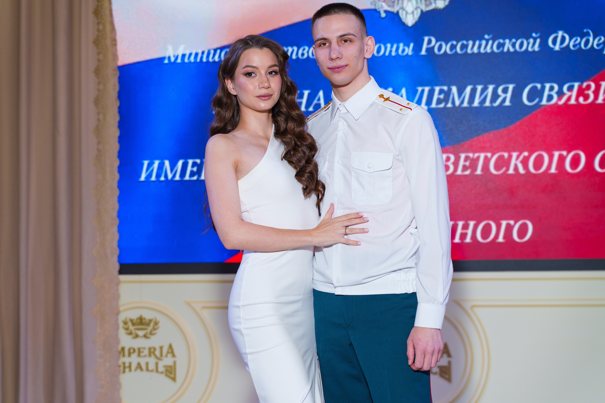 Фотосъемка выпуска военной академии и вручение дипломов