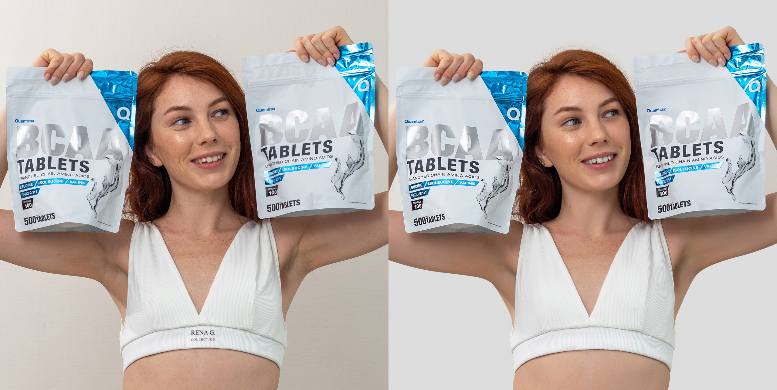 Для рекламы спортивной одежды и питания