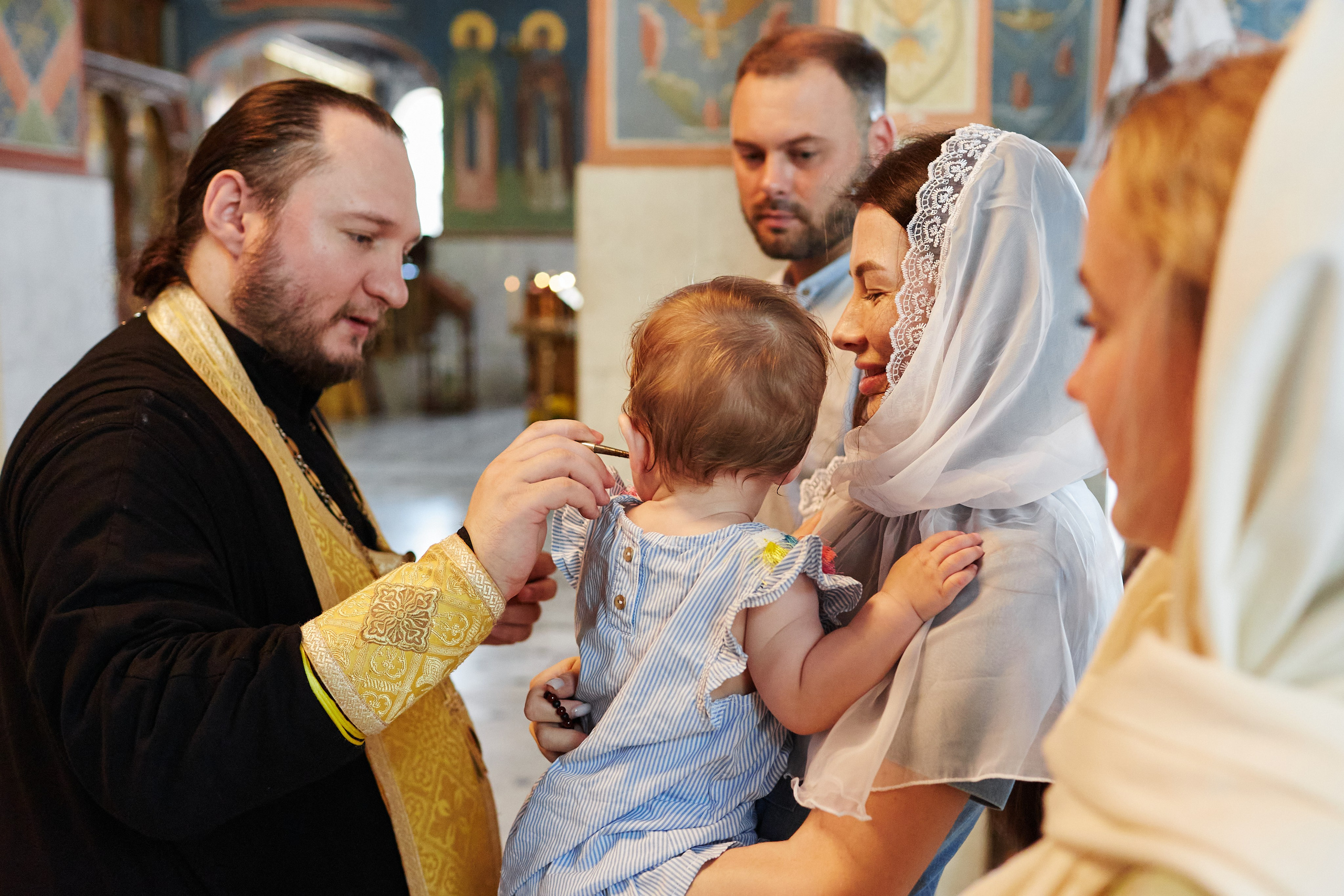 Фотосъёмка крещения. Свадебный и семейный фотограф в Самаре Грибцова Людмила