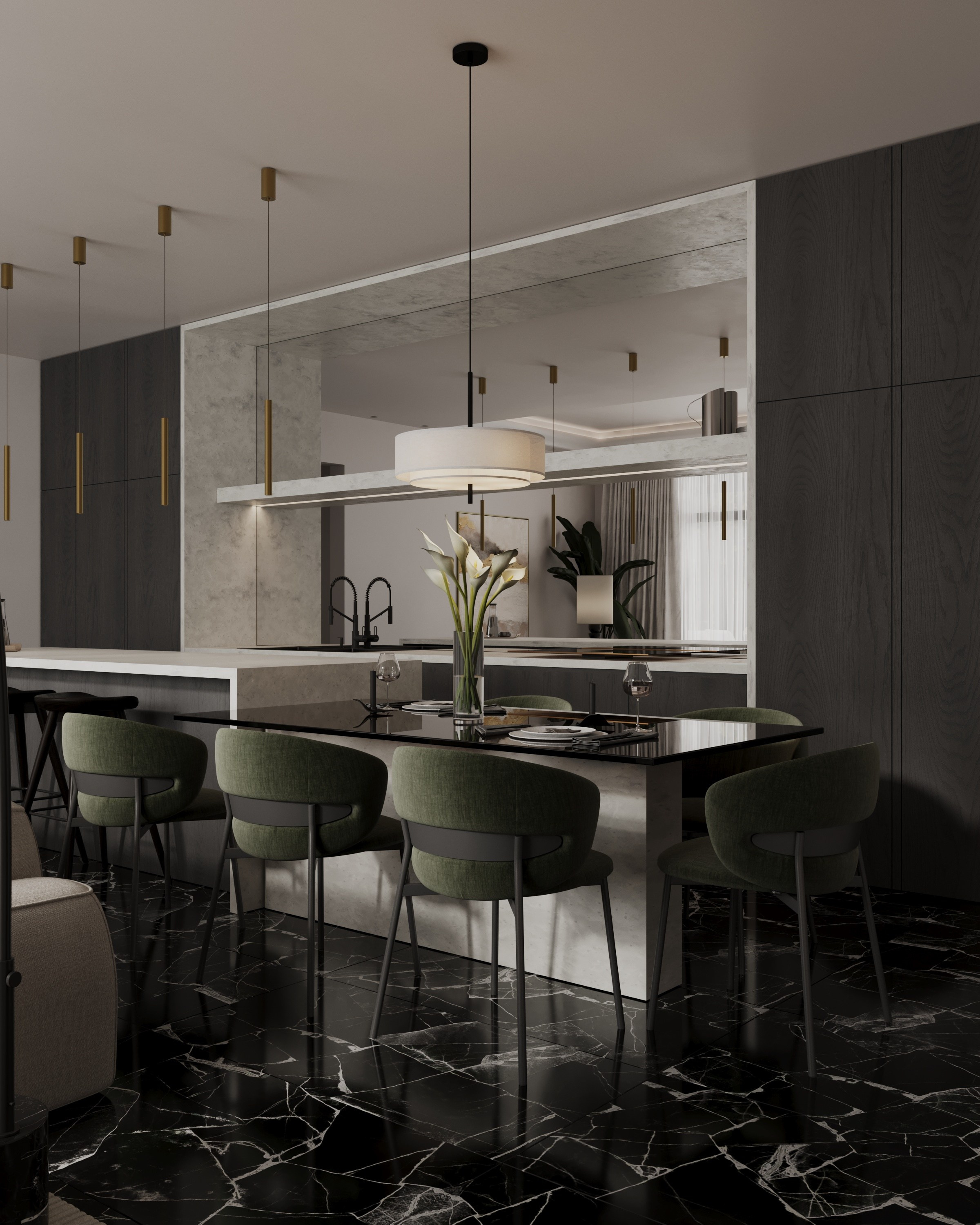 River Park | Guest house. Екатерина Коренева | 3d визуализация