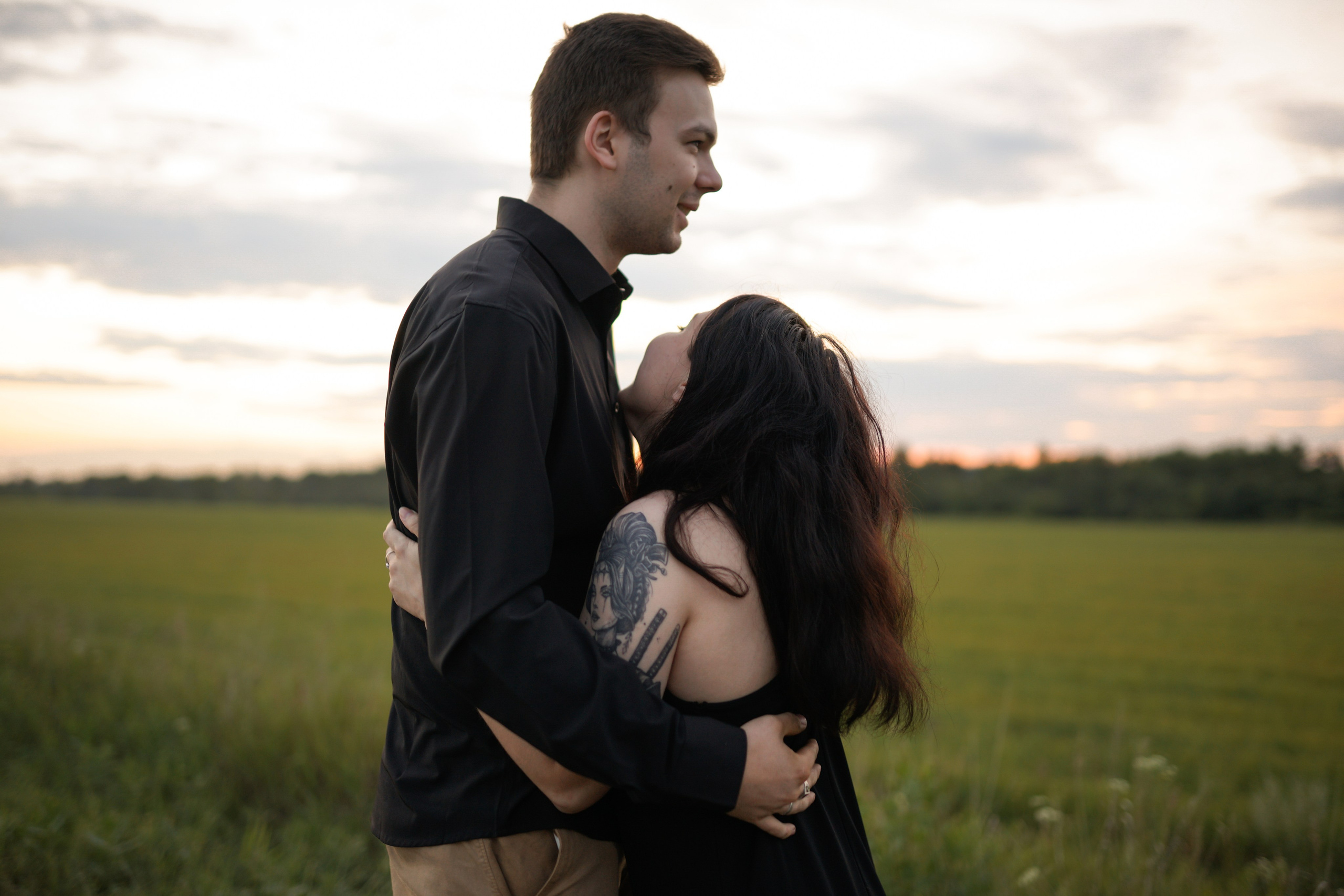 Поздний закат