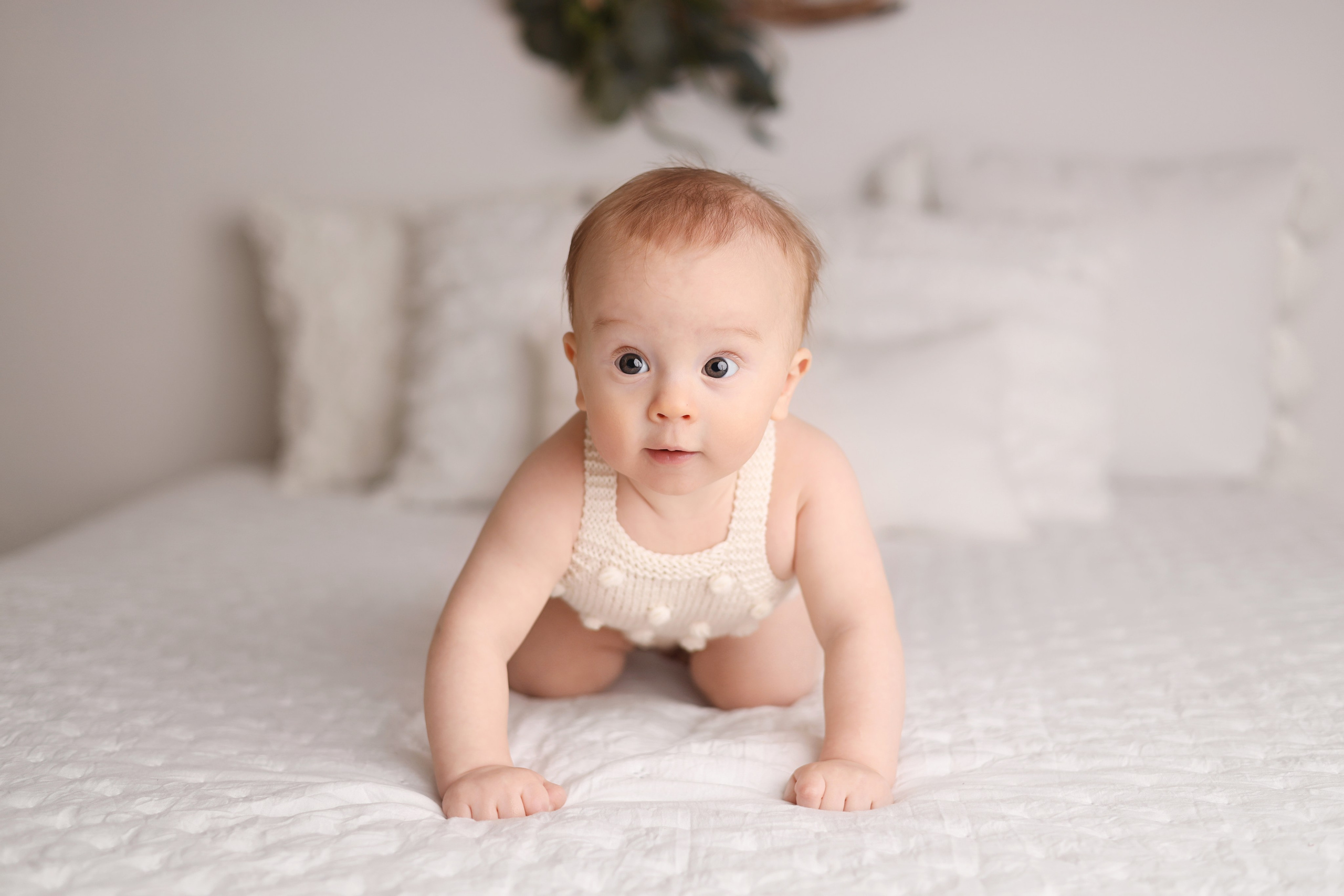 Фотосъемка малыша в 6 месяцев в Москве. Фотограф новорожденных Москва. Ньюборн фотограф Москва