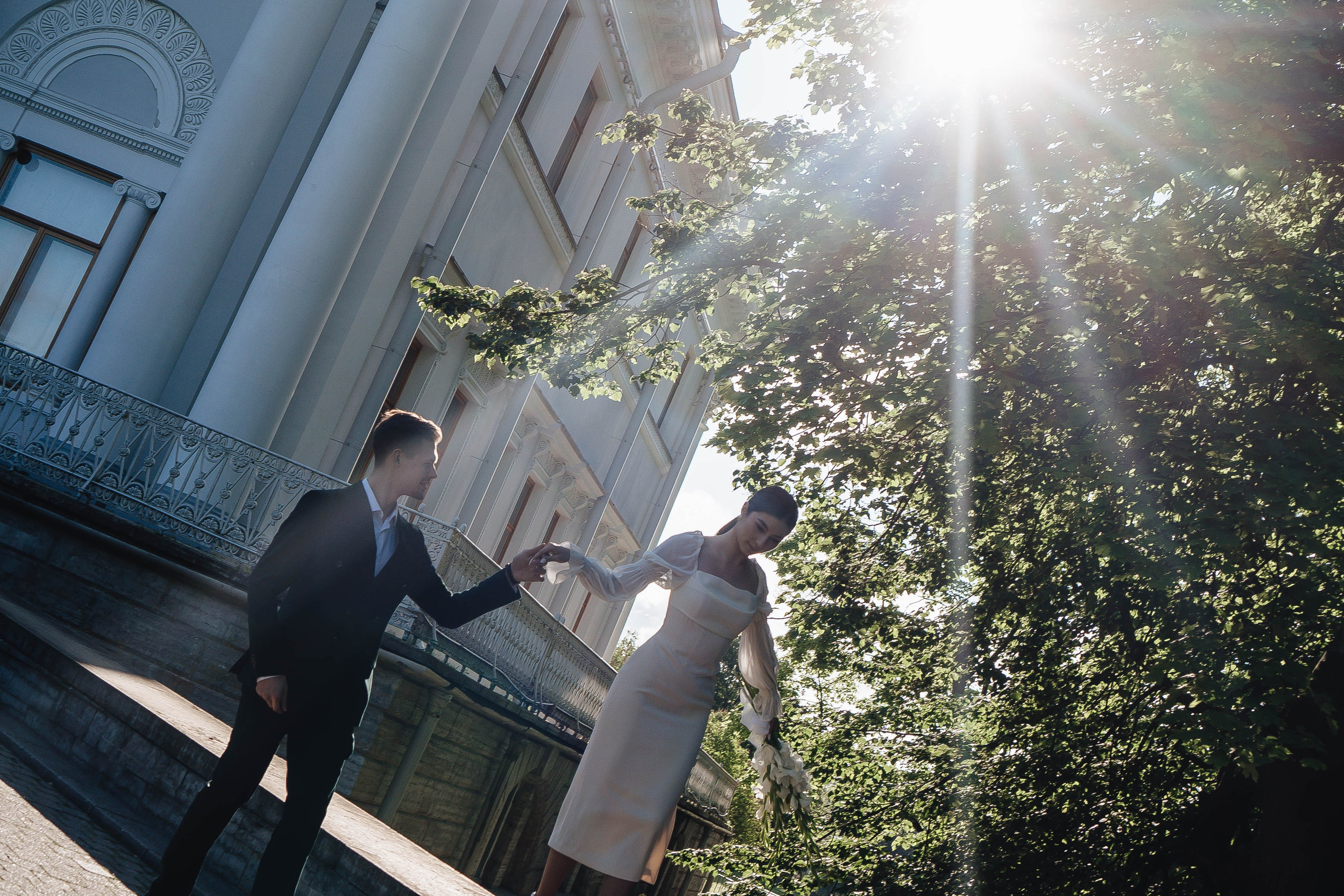 СВАДЕБНАЯ СЬЕМКА НА РАССВЕТЕ НА ЕЛАГИНОМ ОСТОРОВЕ. Профессиональный фотограф, Санкт-Петербург — Виктория Богомолова