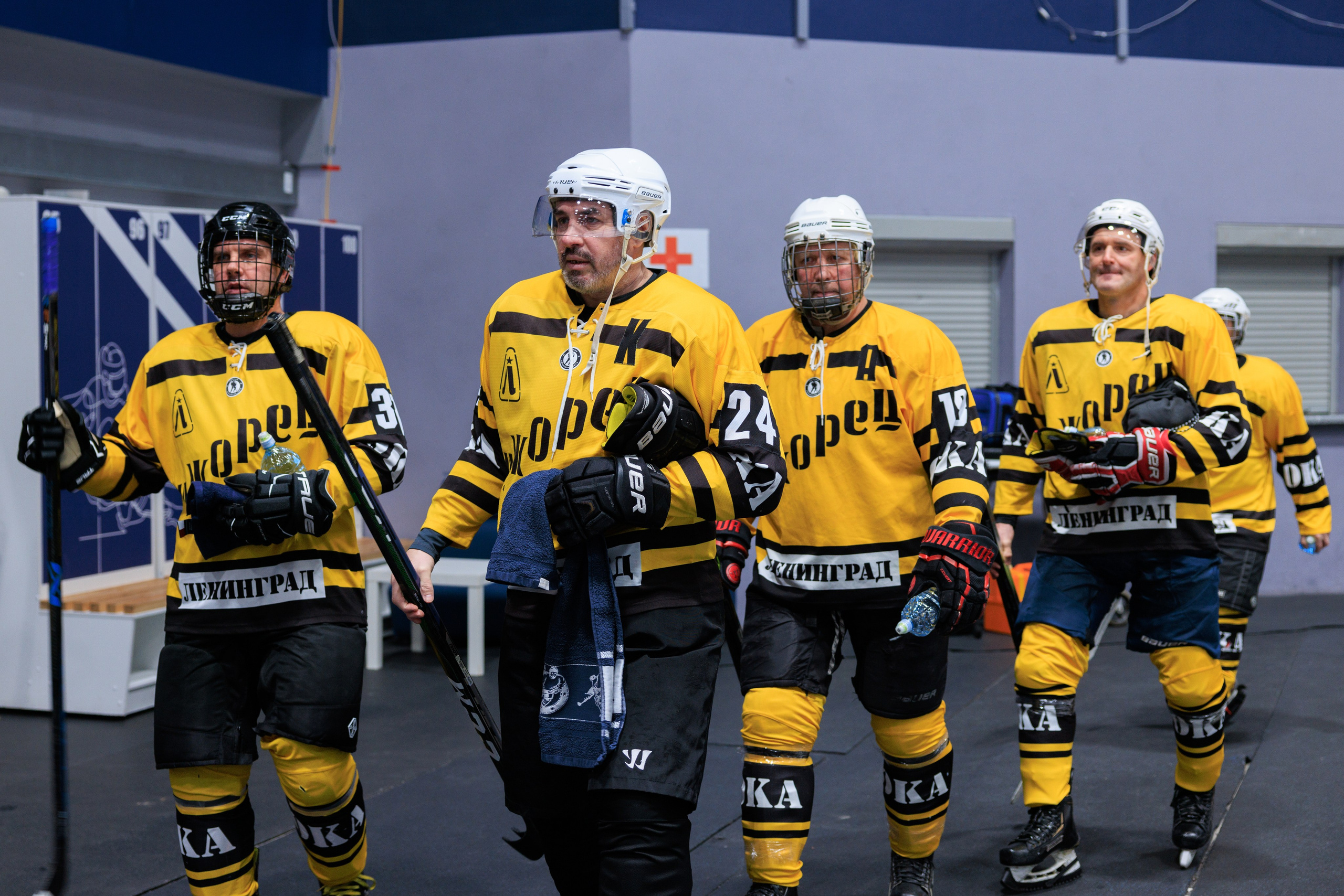 НХЛ Омега — Ижорец (3-2). Фотограф Александр Заломаев