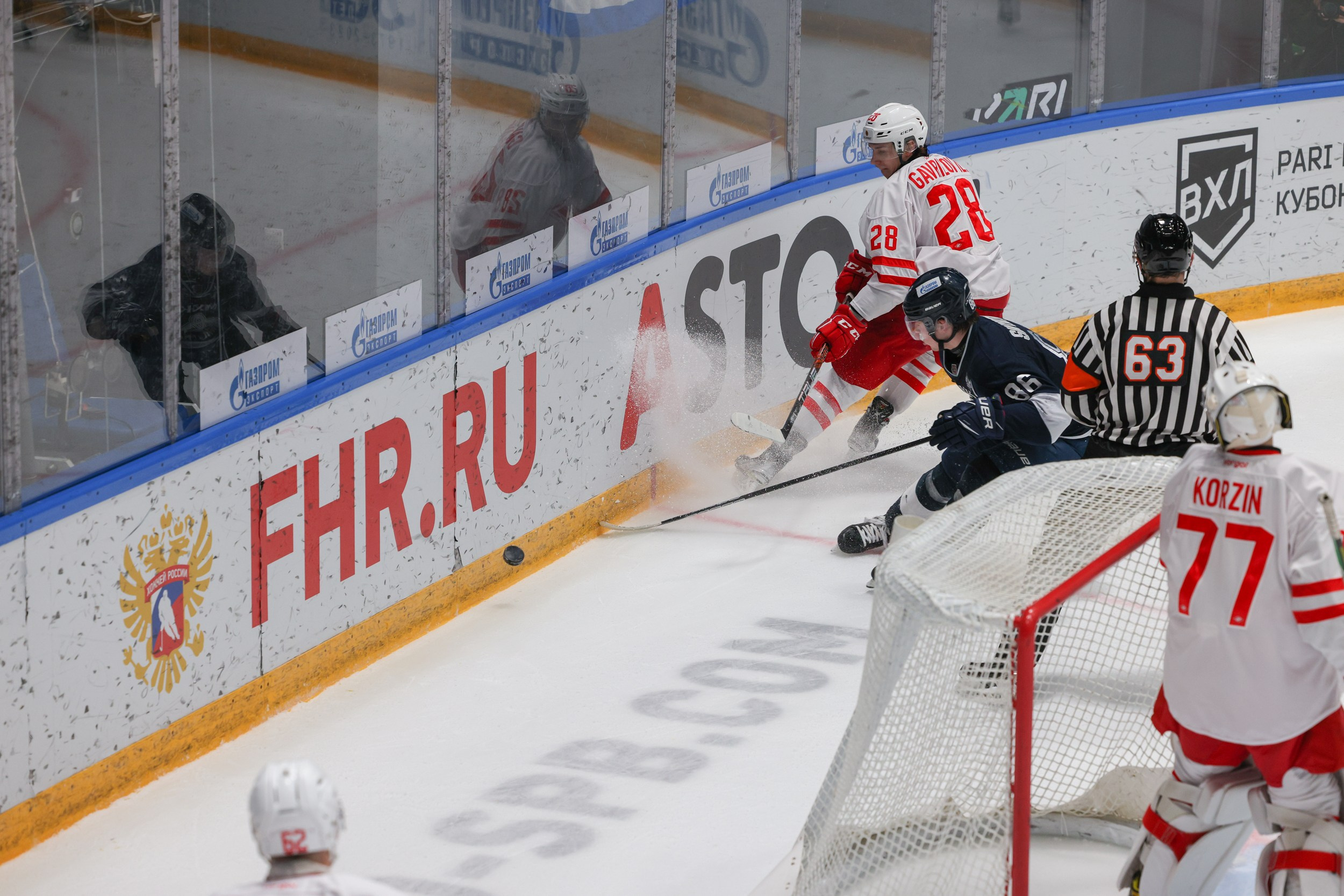 МХК Динамо — МХК Спартак. Фотограф Александр Заломаев