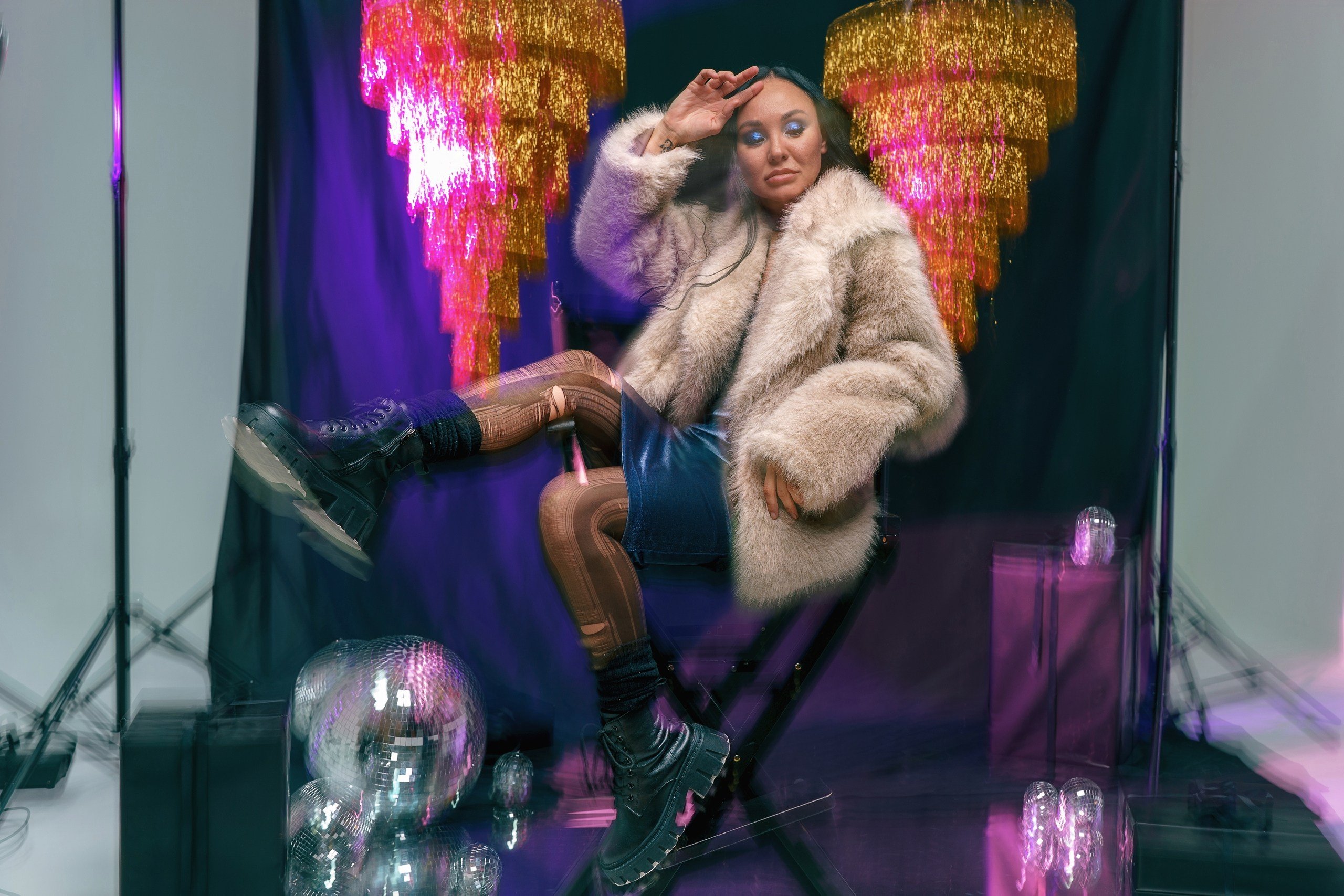 образ для новогодней фотосессии.