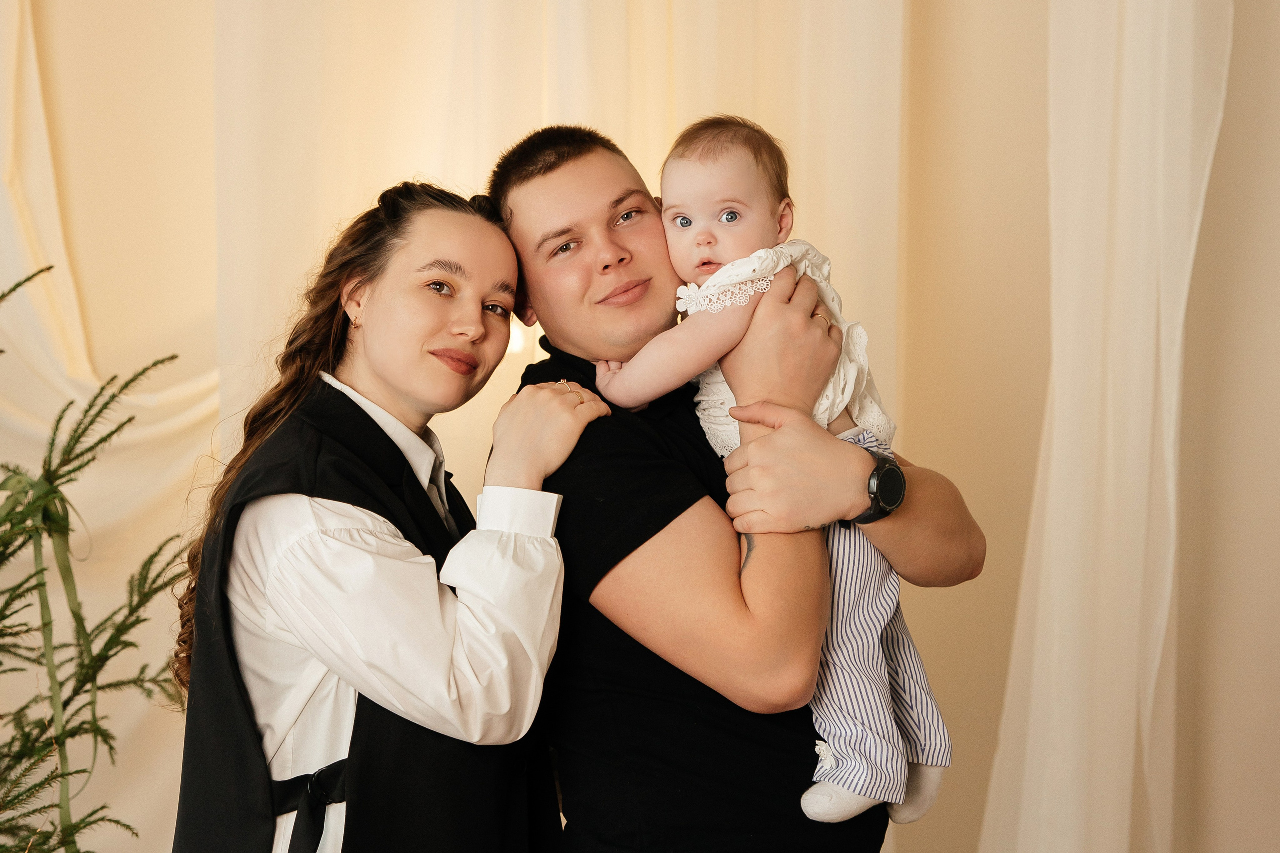 Лиза, Олег и Виктория. Семейный фотограф в Рязани и Рязанской области