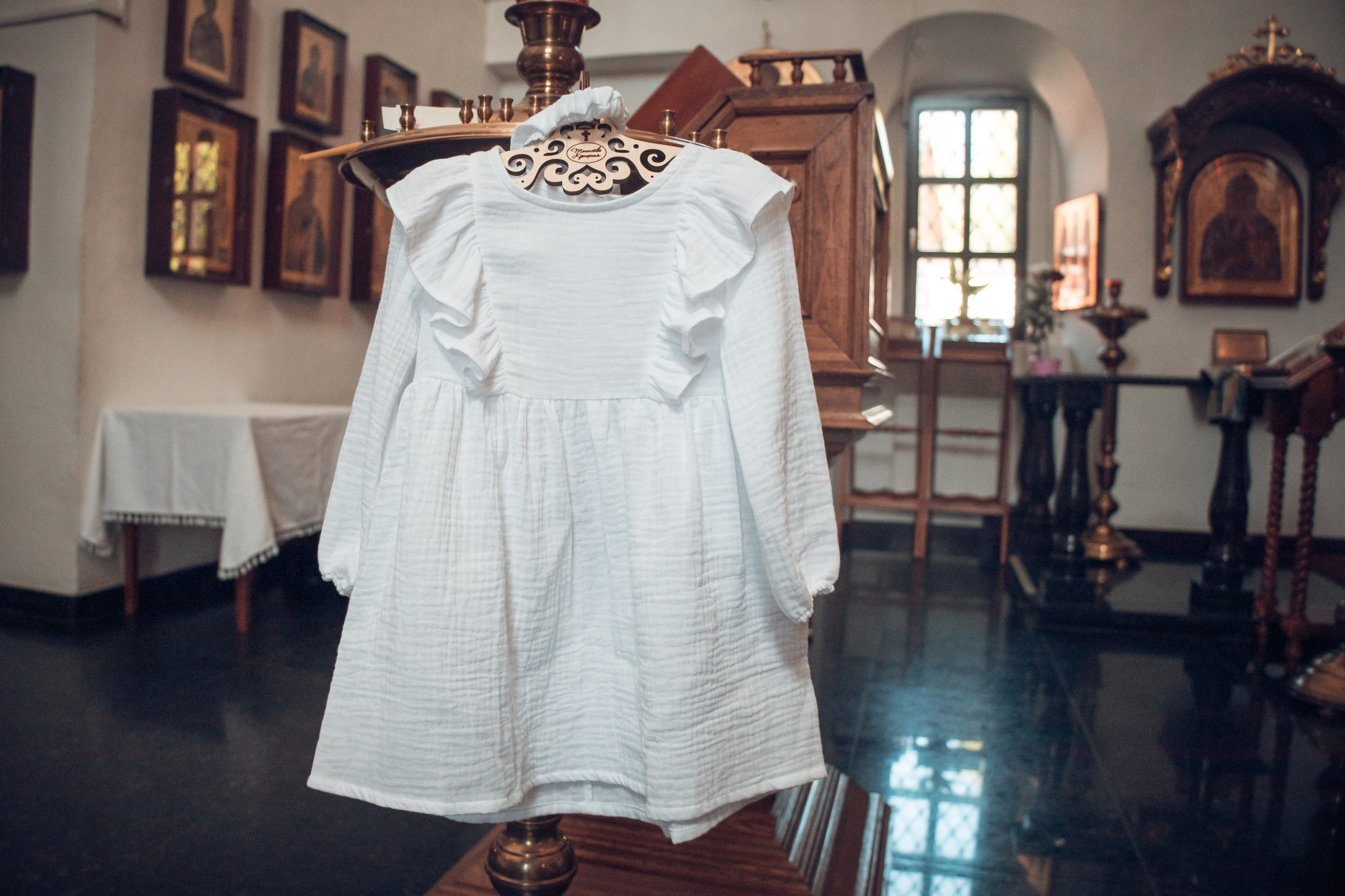 Таинство Крещения Киры. Благовещенская церковь. Семейный фотограф в Рязани и Рязанской области