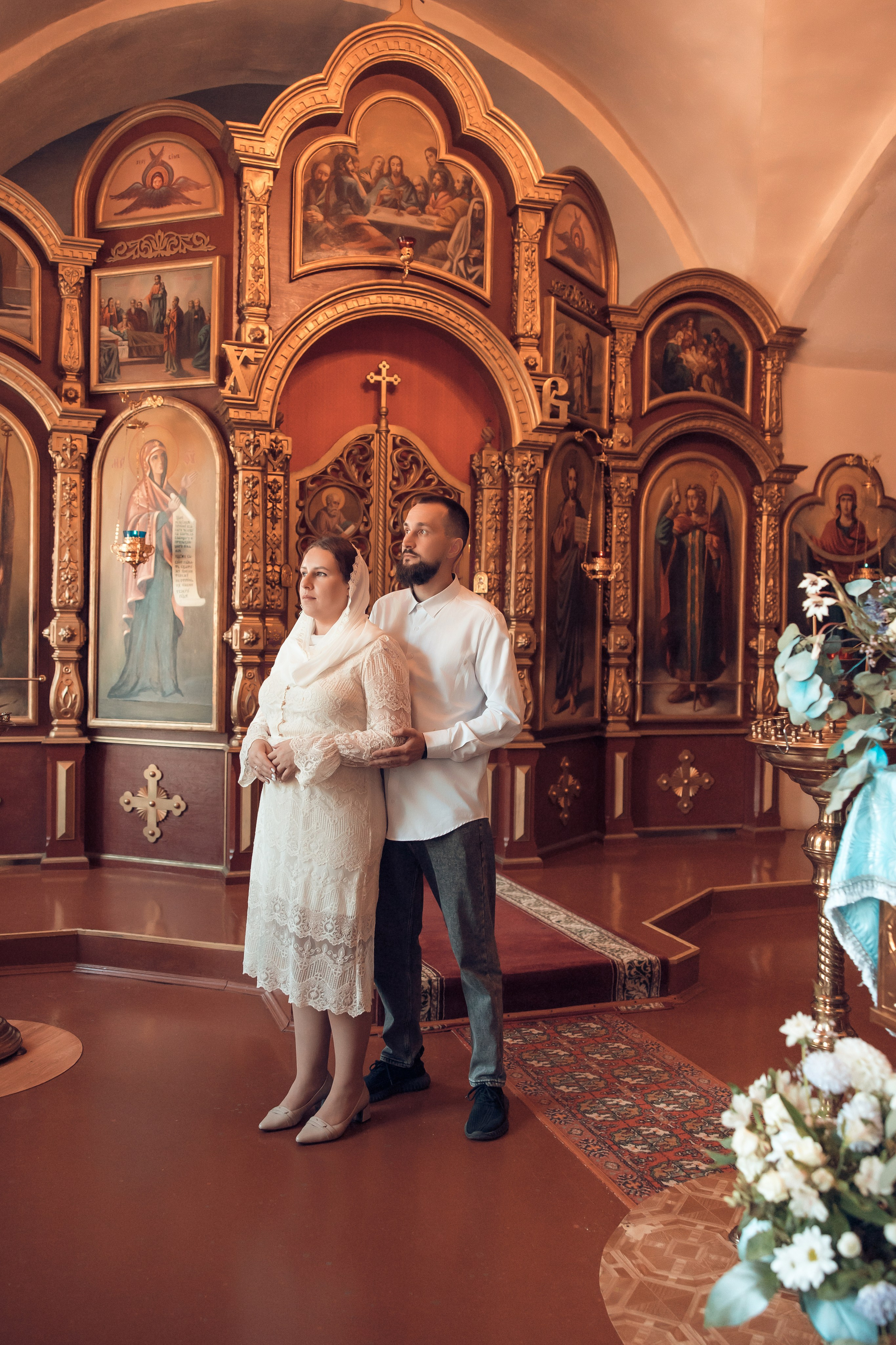 Мария и Артем. Николо-Дворянский храм. Семейный фотограф в Рязани и Рязанской области