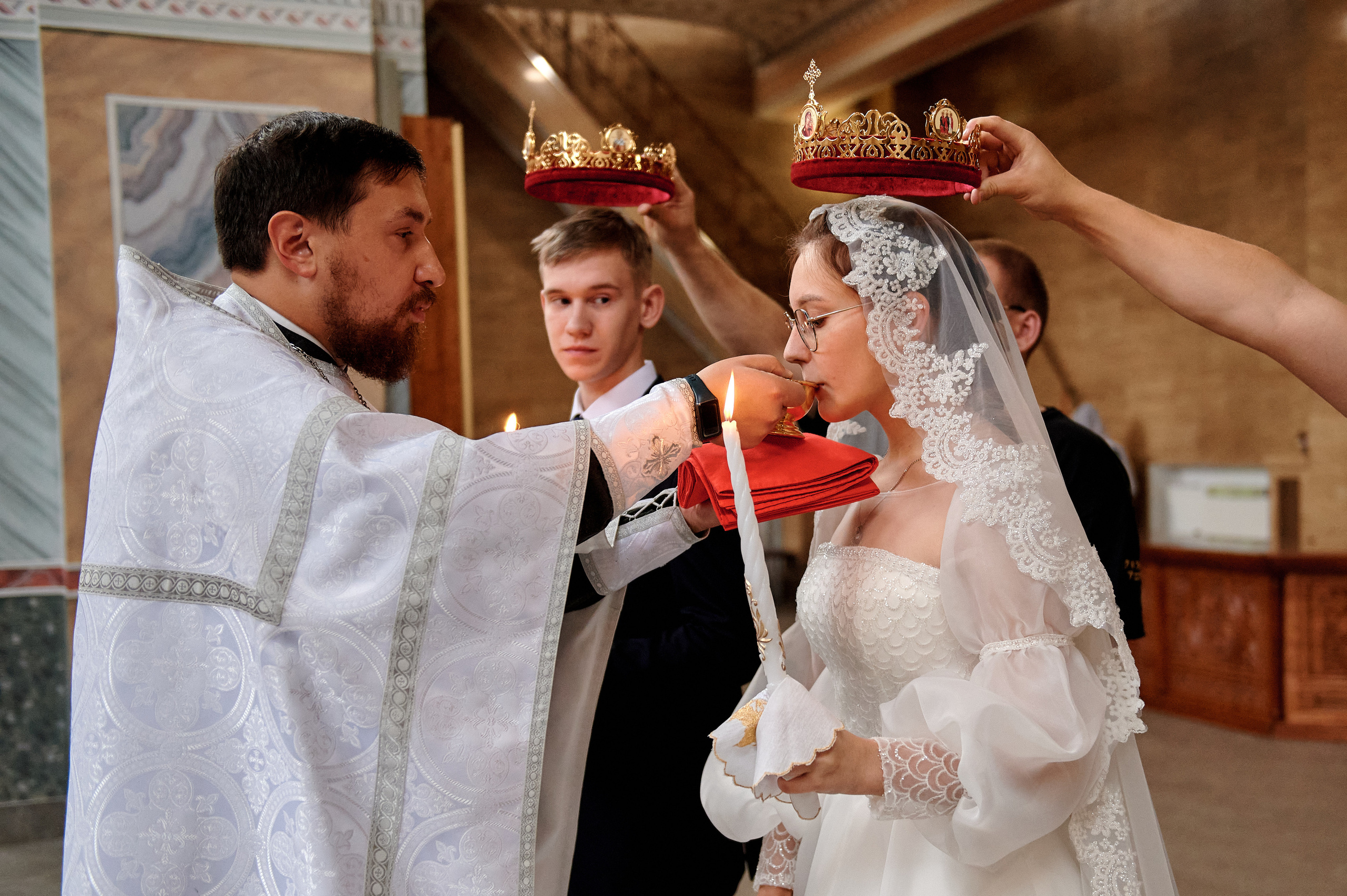 Венчание Артёма и Ксении. Семейный и детский фотограф в г. Ногинске Ангелина Хасанова