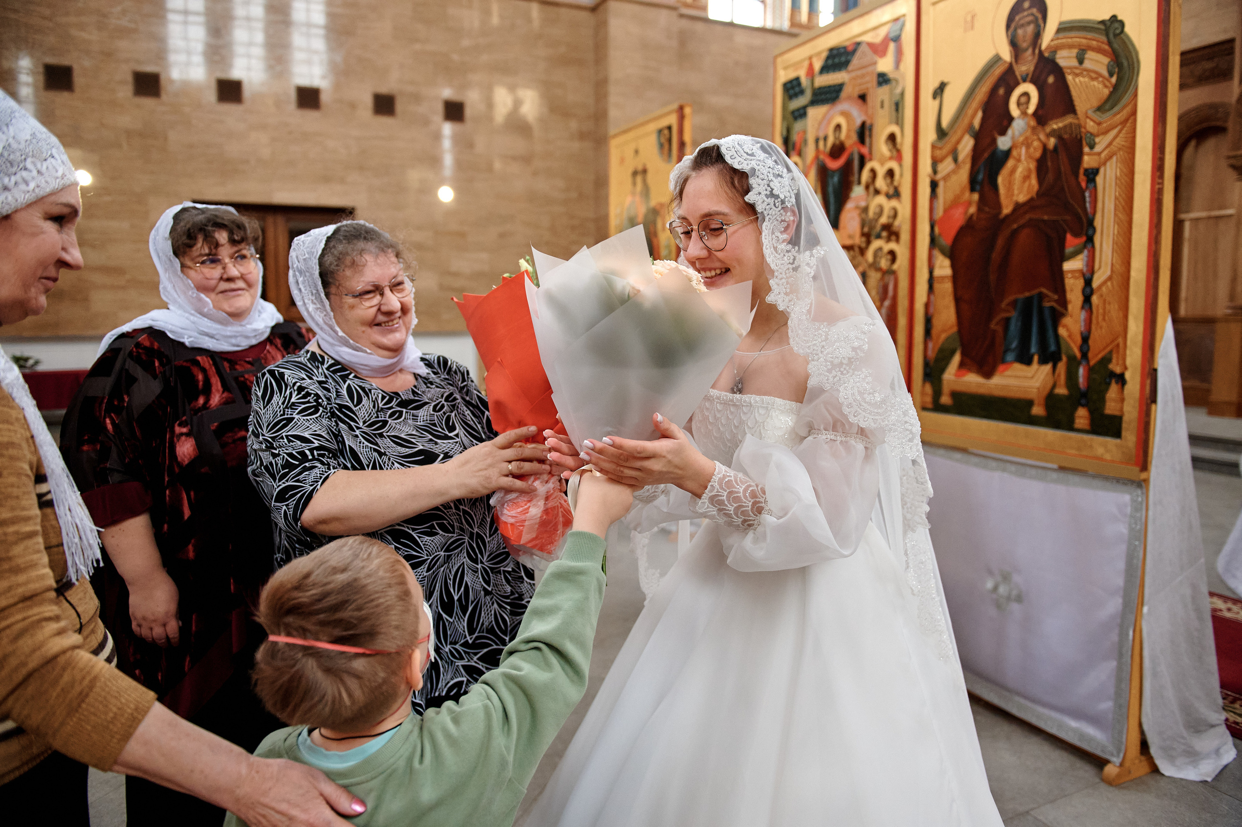 Венчание Артёма и Ксении. Семейный и детский фотограф в г. Ногинске Ангелина Хасанова