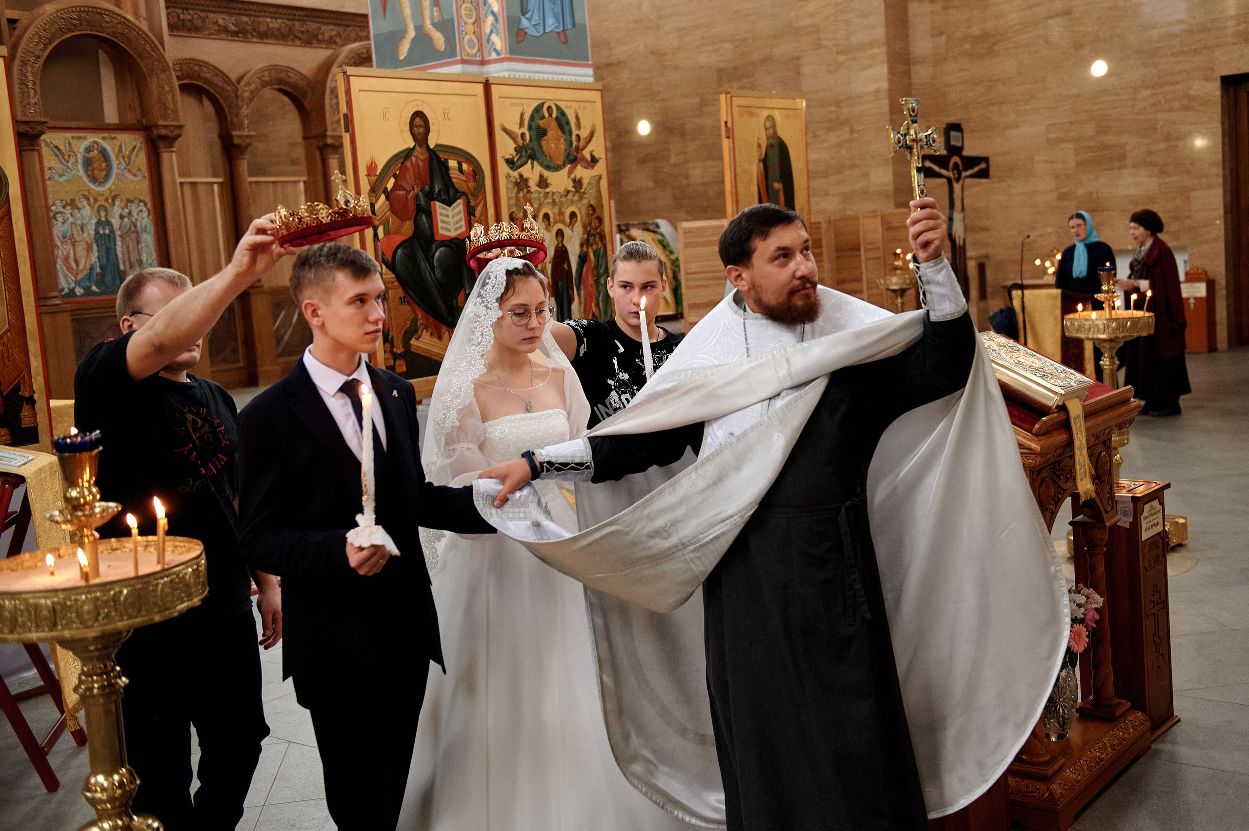 Венчание Артёма и Ксении. Семейный и детский фотограф в г. Ногинске Ангелина Хасанова