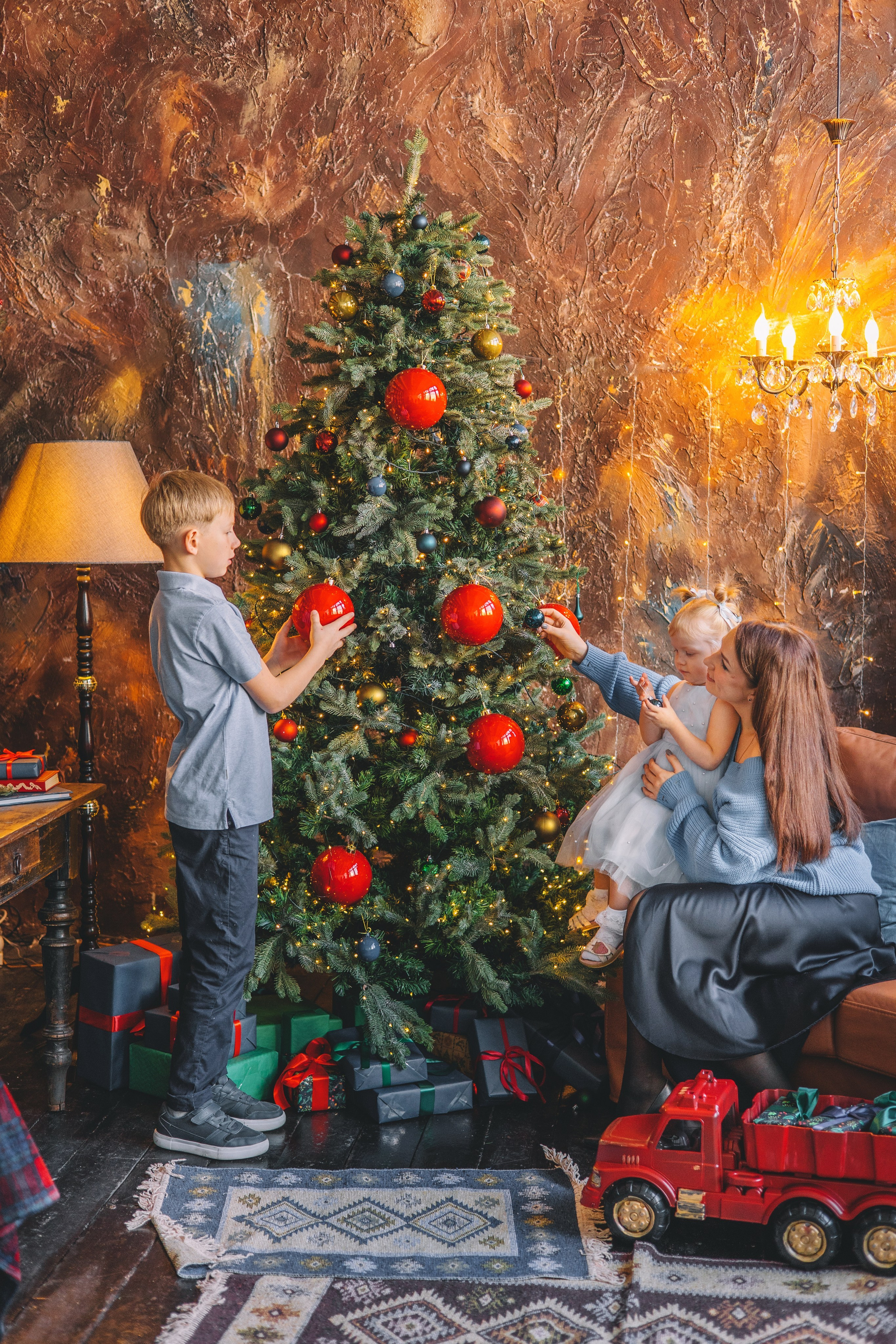 Примеры новогодних съёмок