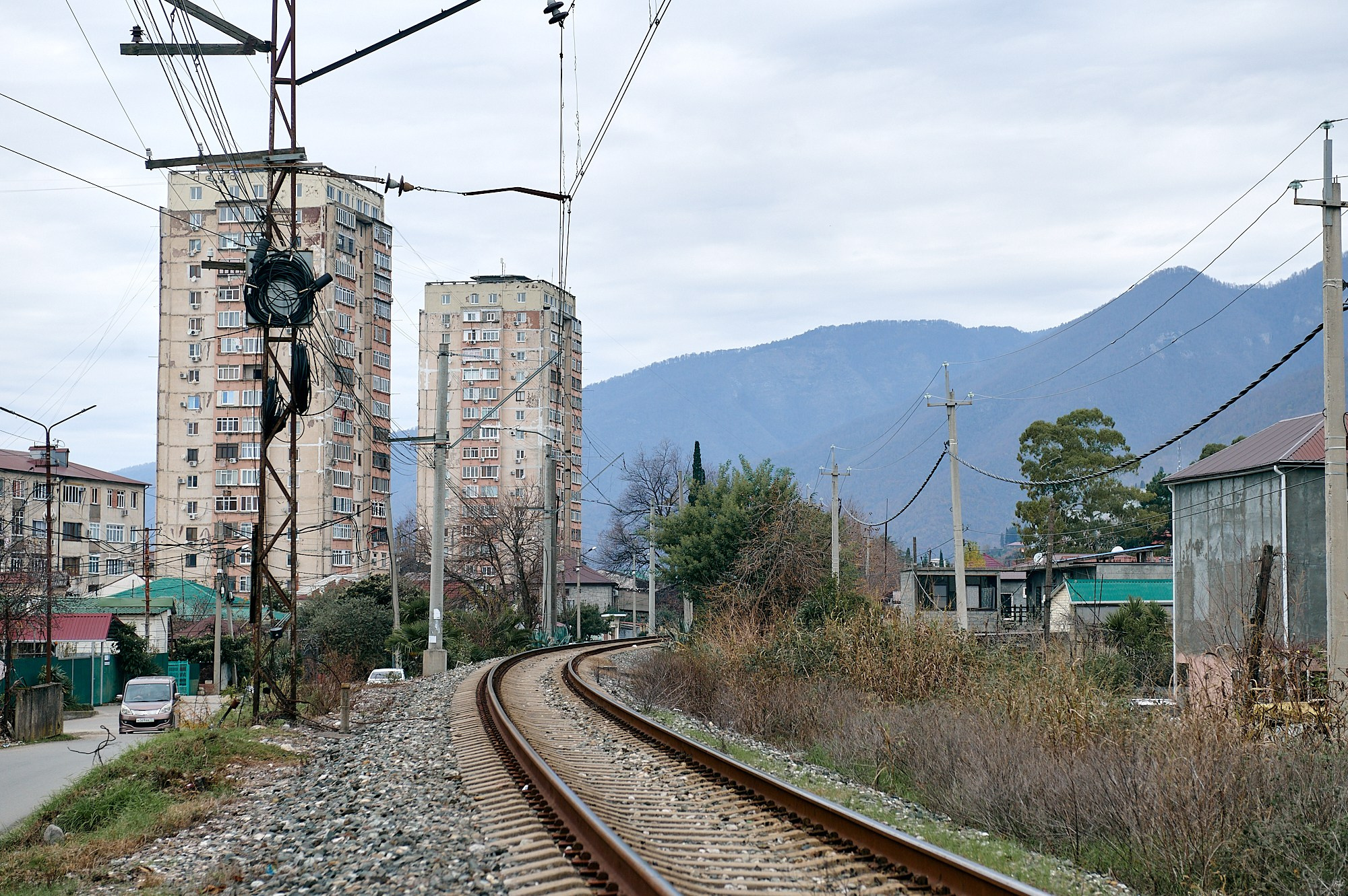 Гагра, Абхазия. Декабрь 2024. Фотографии отовсюду и обо всем