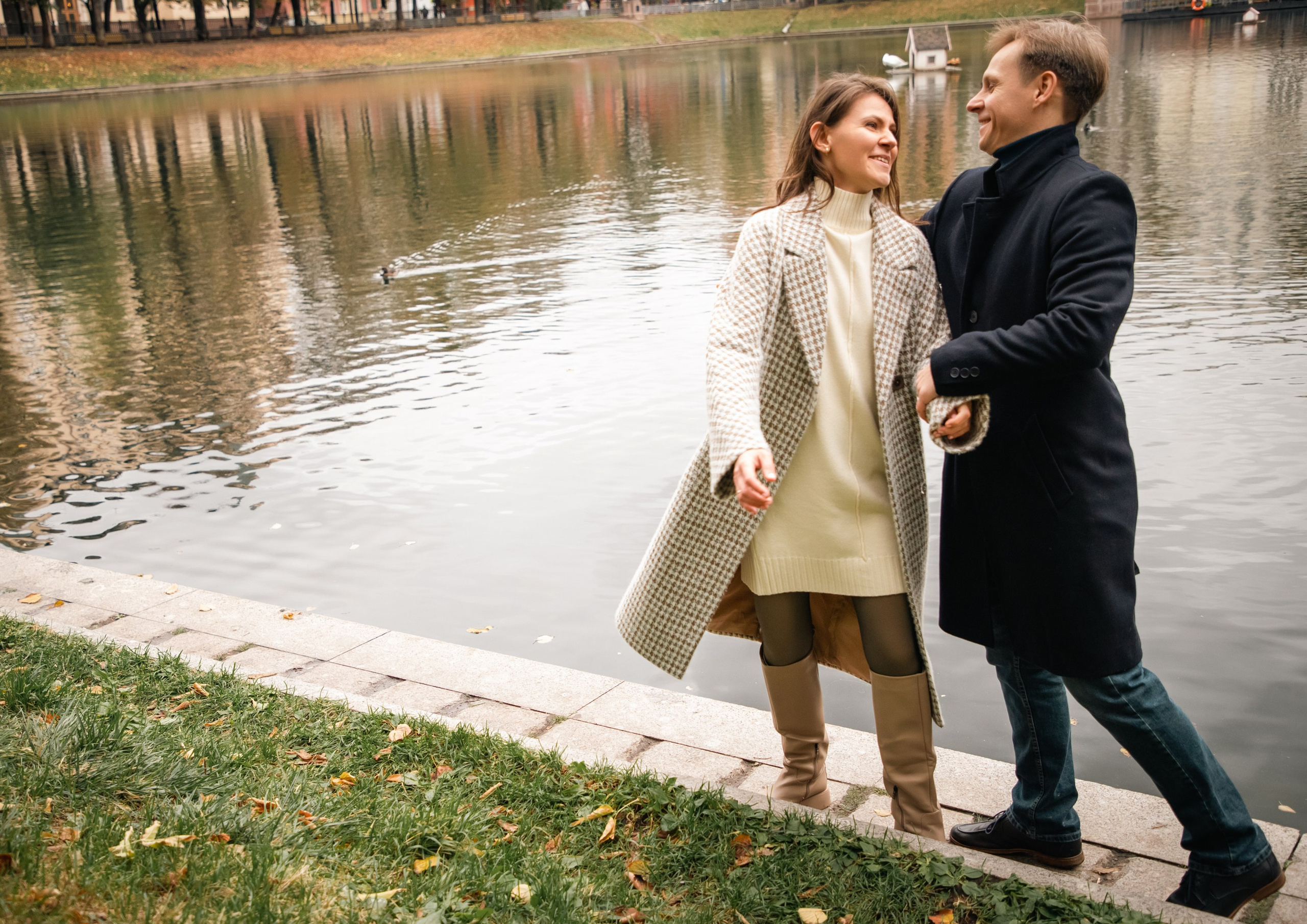 Осенняя прогулка на Патриарших