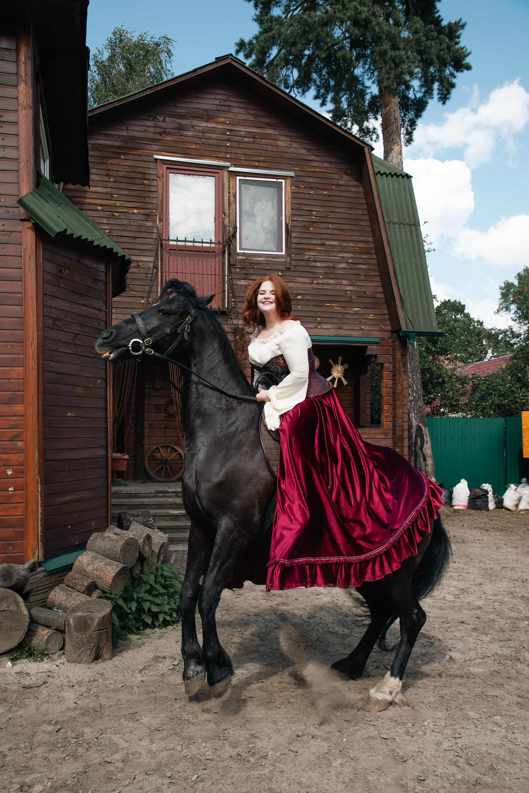 Фотосессия с лошадкой Пенкой