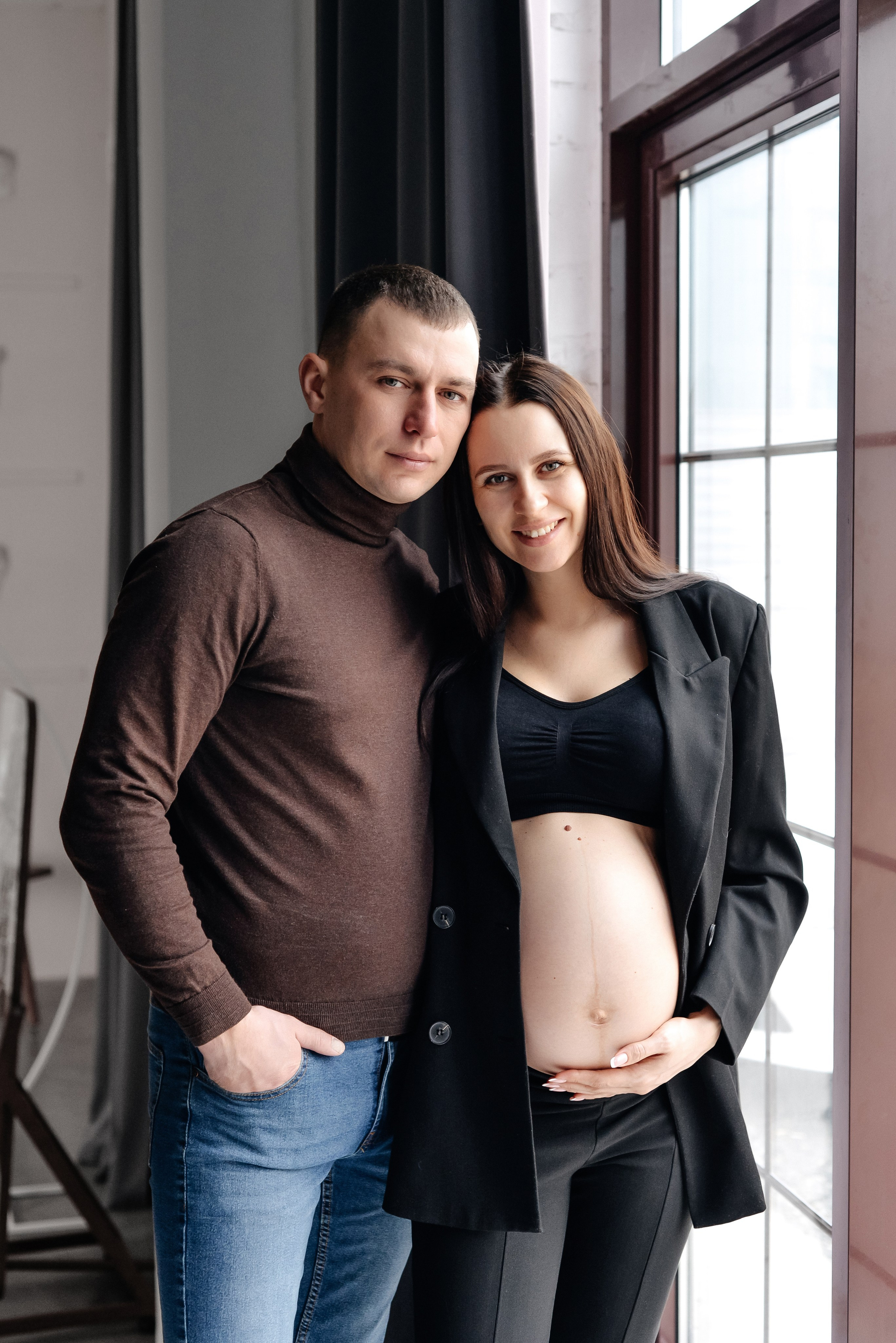 Наташа и Леша в студии Теплопункт. Семейный и свадебный фотограф Галина Абакумова, фотосессии в Белгороде