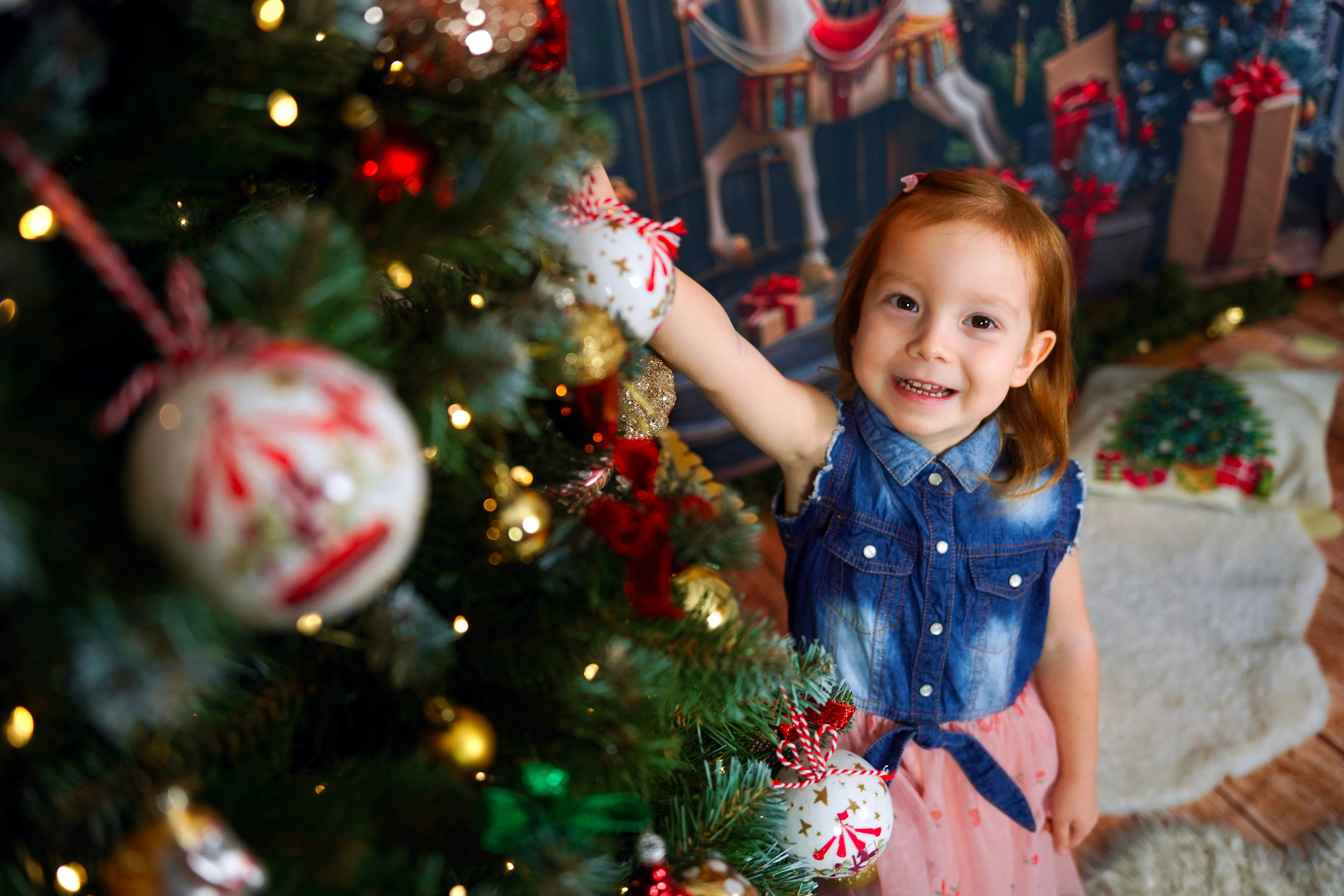 Новогодний фотопроект 2025 № 2. Семейный и детский фотограф Александра Гвоздикова