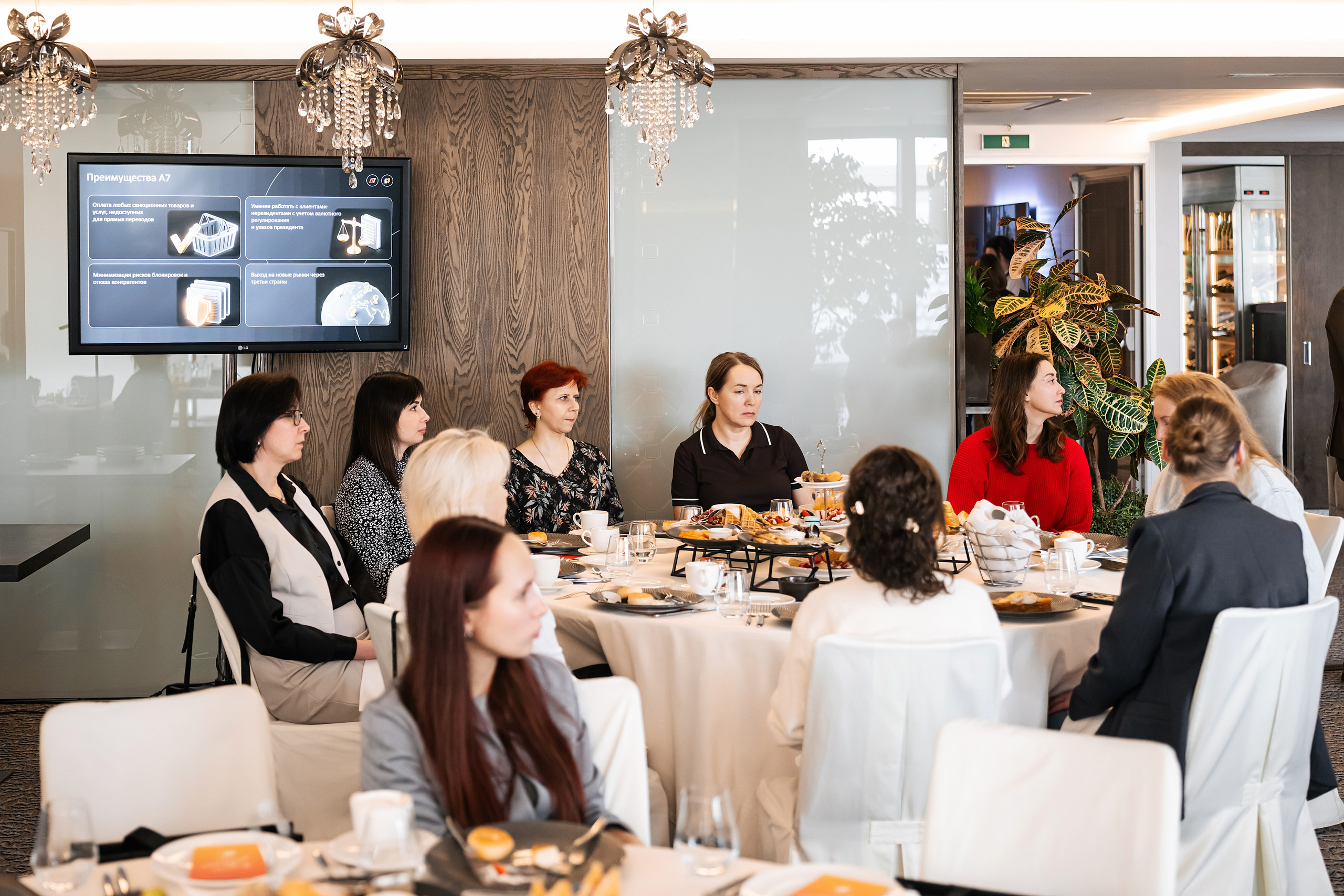 Бизнес-завтрак А7 в ресторане 10Ten