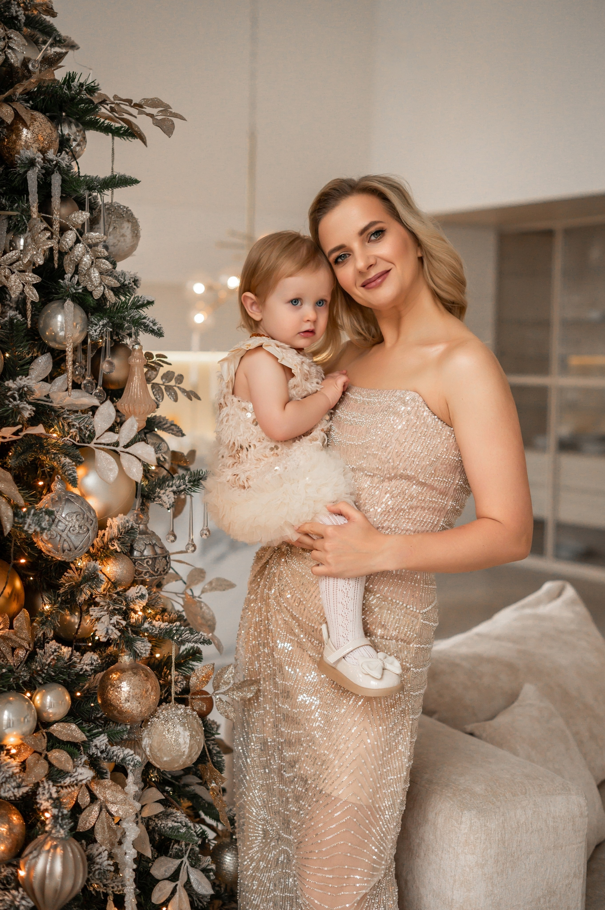 Семья Екатерины в студии Мимика