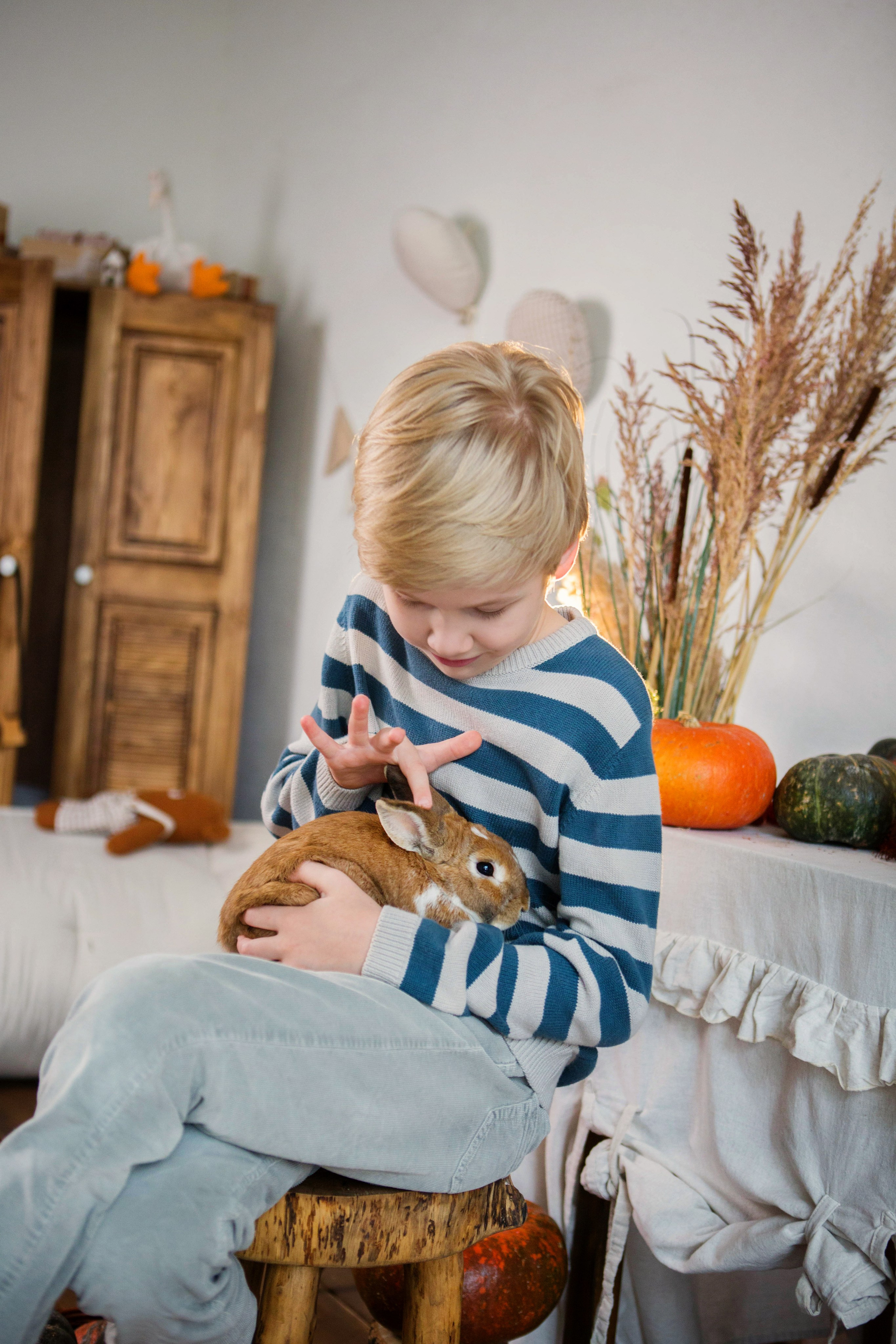 «Осень. Тыквы. Кролики». Фотостудия «Menstone». Свадебный семейный и детский фотограф в Краснодаре Карина Федоровская